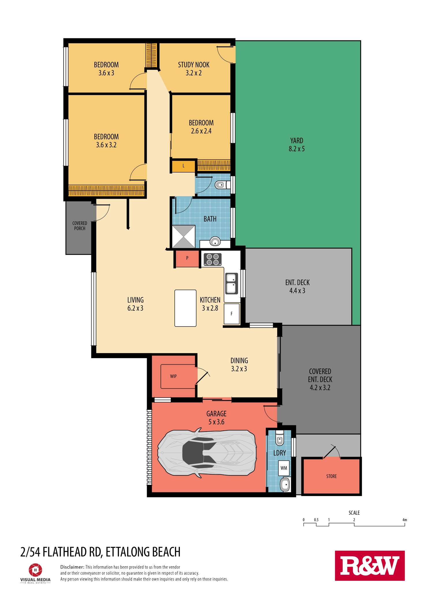 Floorplan of Homely unit listing, 2/54 Flathead Road, Ettalong Beach NSW 2257