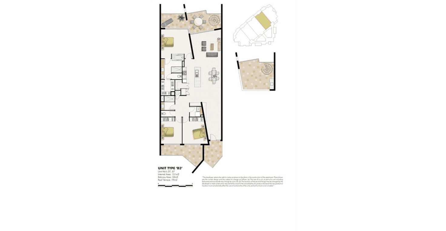 Floorplan of Homely apartment listing, 57/7 Grand Parade, Parrearra QLD 4575