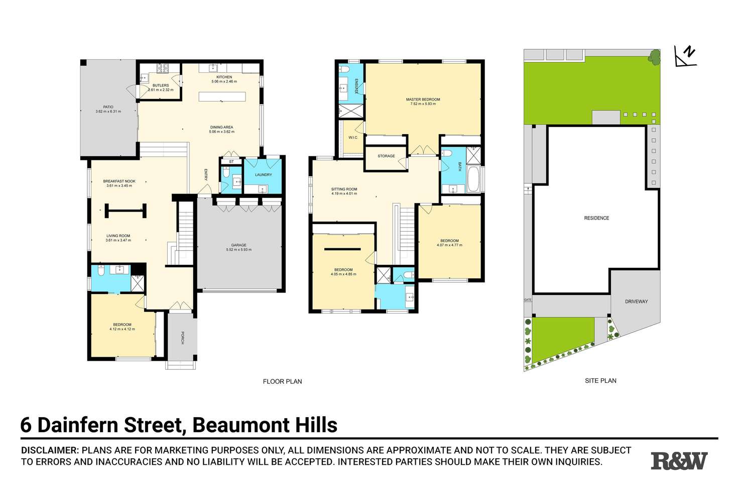 Floorplan of Homely house listing, 6 Dainfern Street, Beaumont Hills NSW 2155