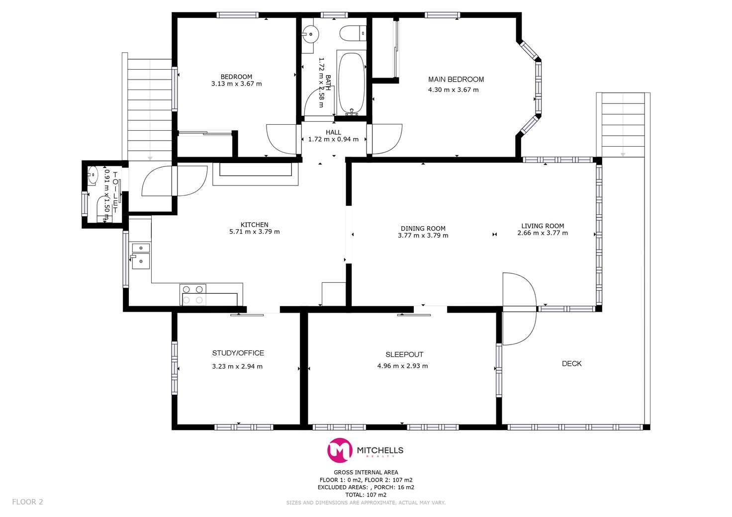 Floorplan of Homely house listing, 113 Cypress Street, Torquay QLD 4655