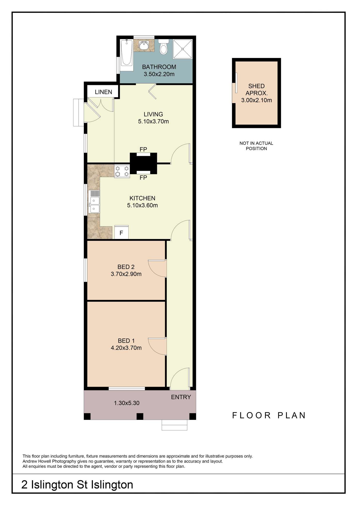 Floorplan of Homely house listing, 2 Islington Street, Islington NSW 2296