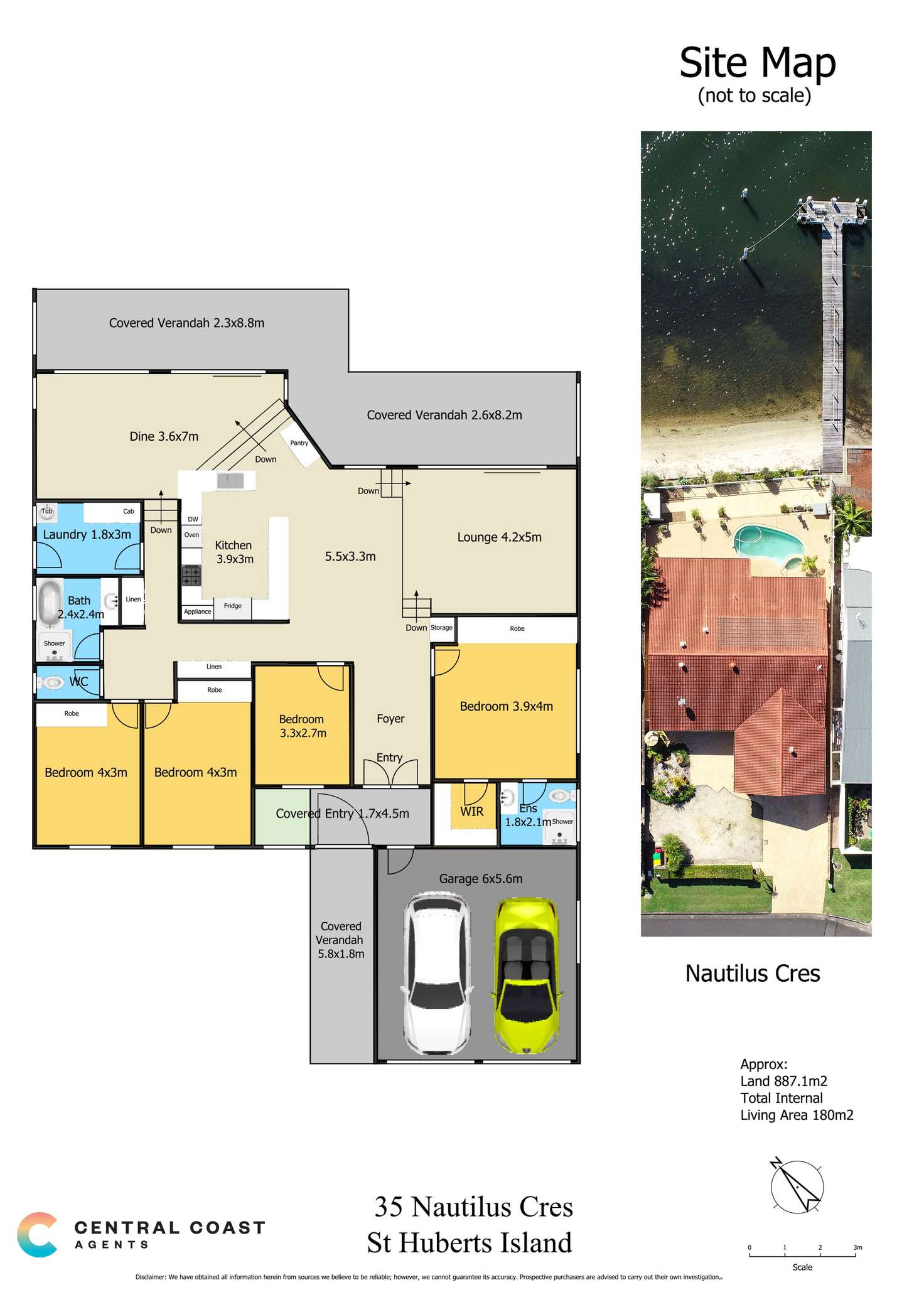 Floorplan of Homely house listing, 35 Nautilus Crescent, St Huberts Island NSW 2257
