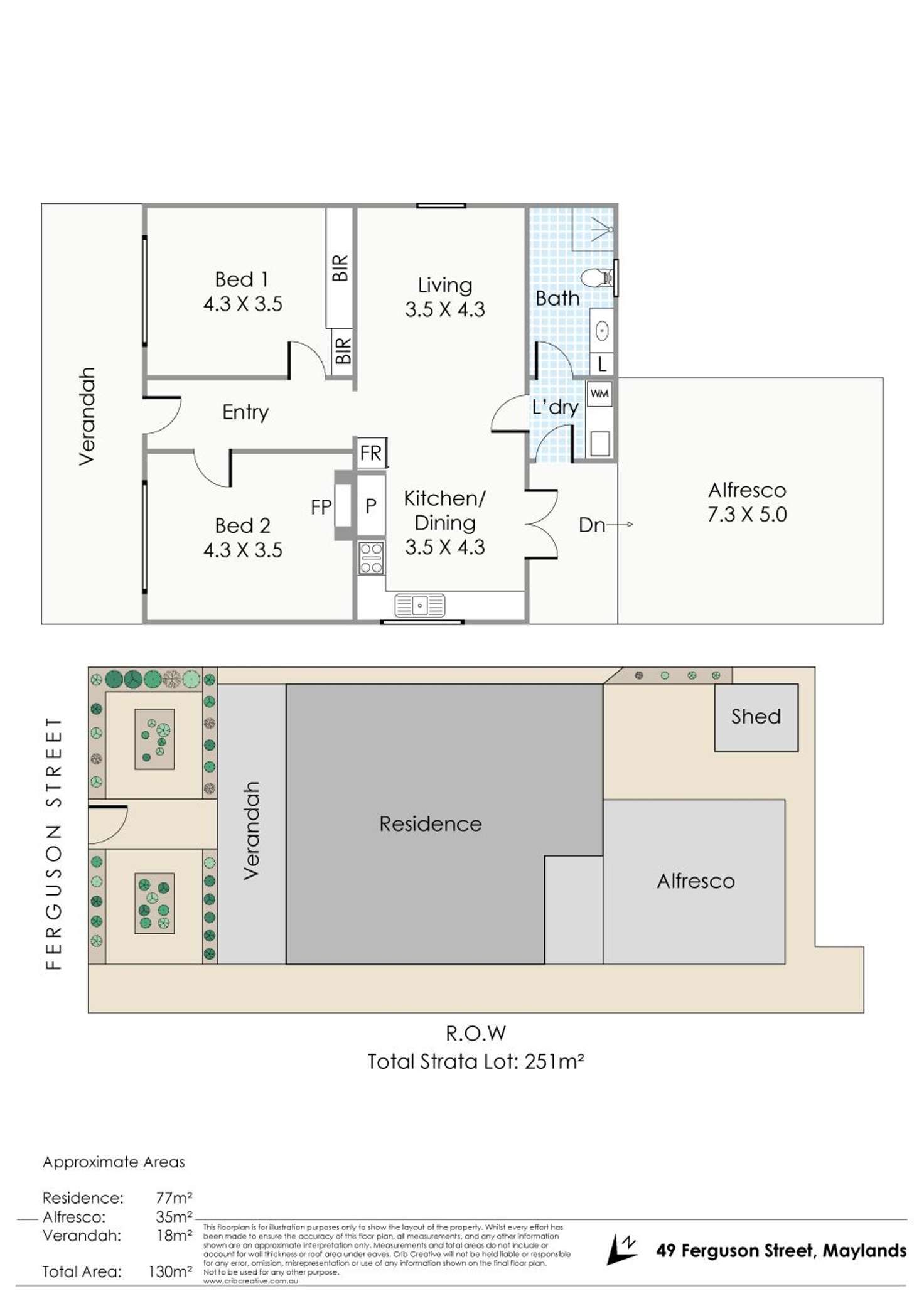 Floorplan of Homely house listing, 49 Ferguson Street, Maylands WA 6051