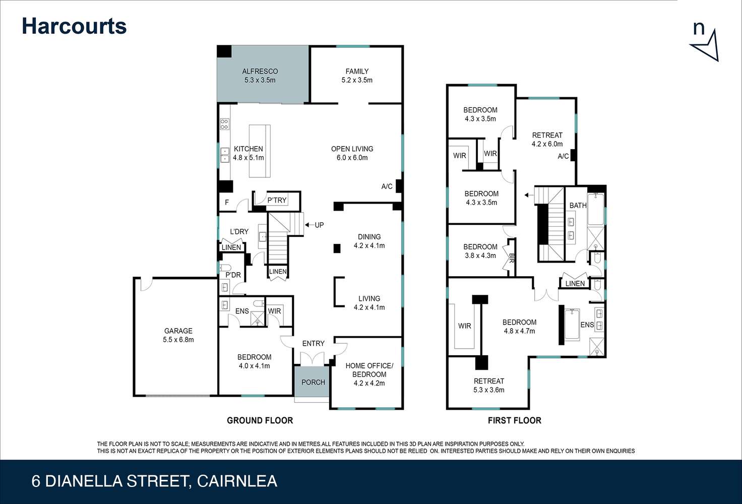 Floorplan of Homely house listing, 6 Dianella Street, Cairnlea VIC 3023