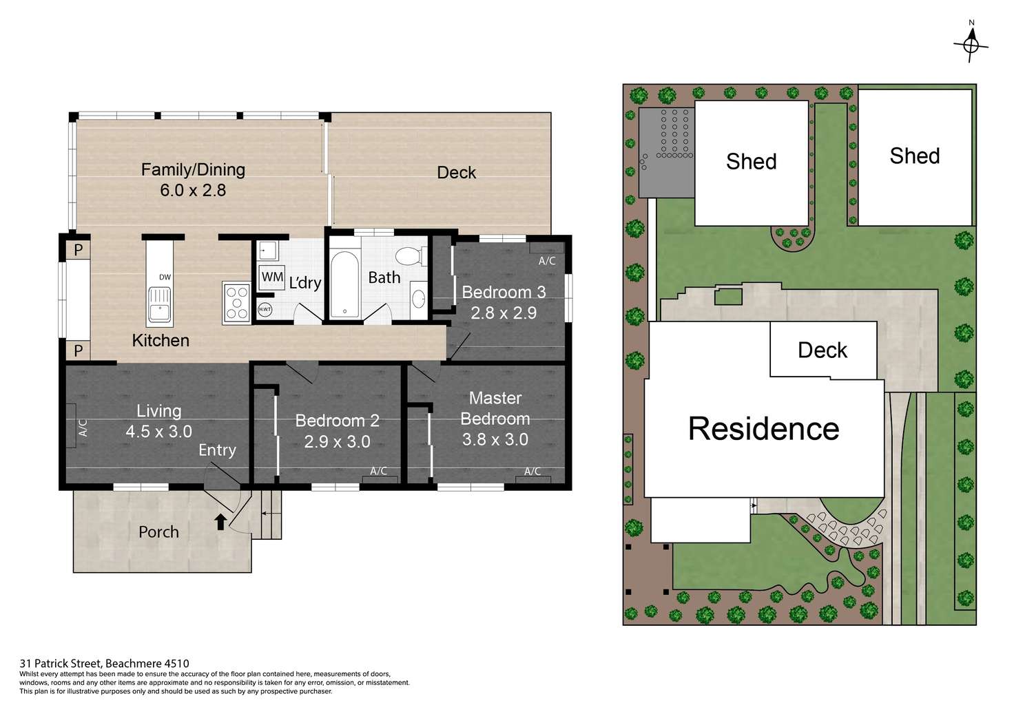 Floorplan of Homely house listing, 31 Patrick Street, Beachmere QLD 4510