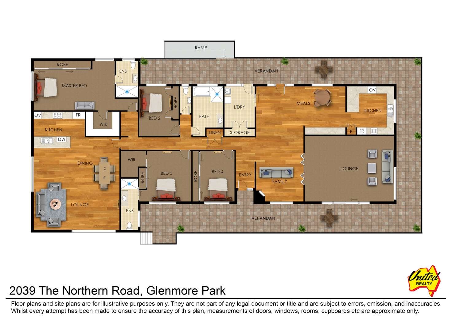 Floorplan of Homely house listing, 2039 The Northern Road, Glenmore Park NSW 2745