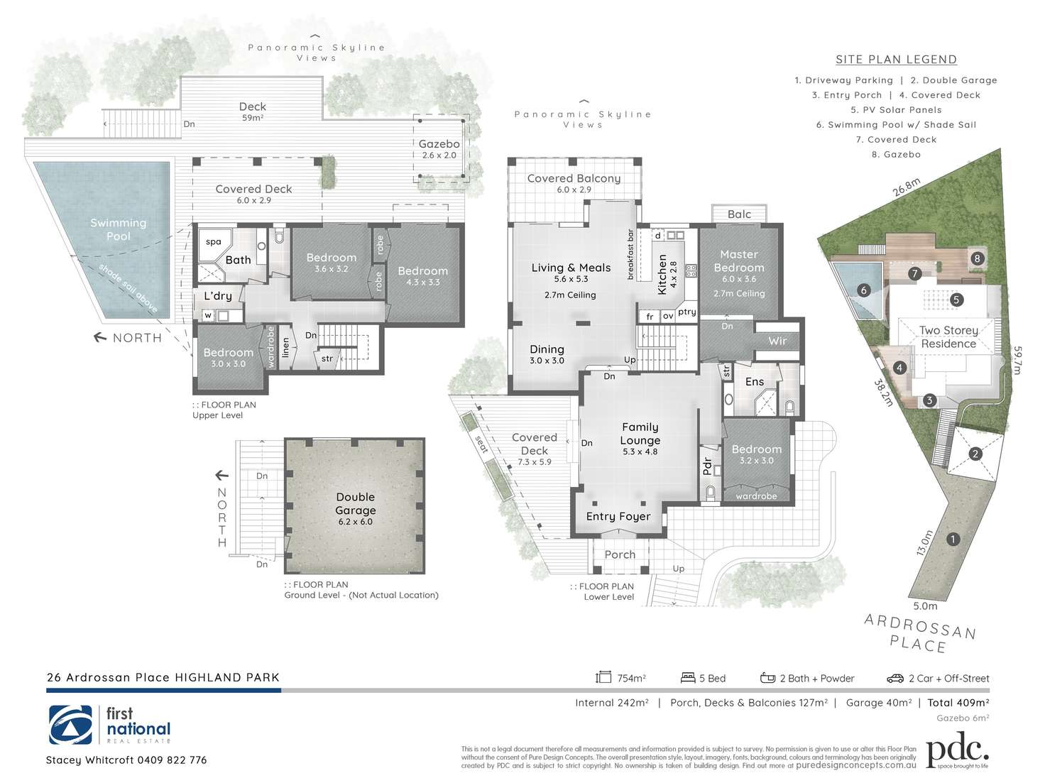 Floorplan of Homely house listing, 26 Ardrossan Place, Highland Park QLD 4211