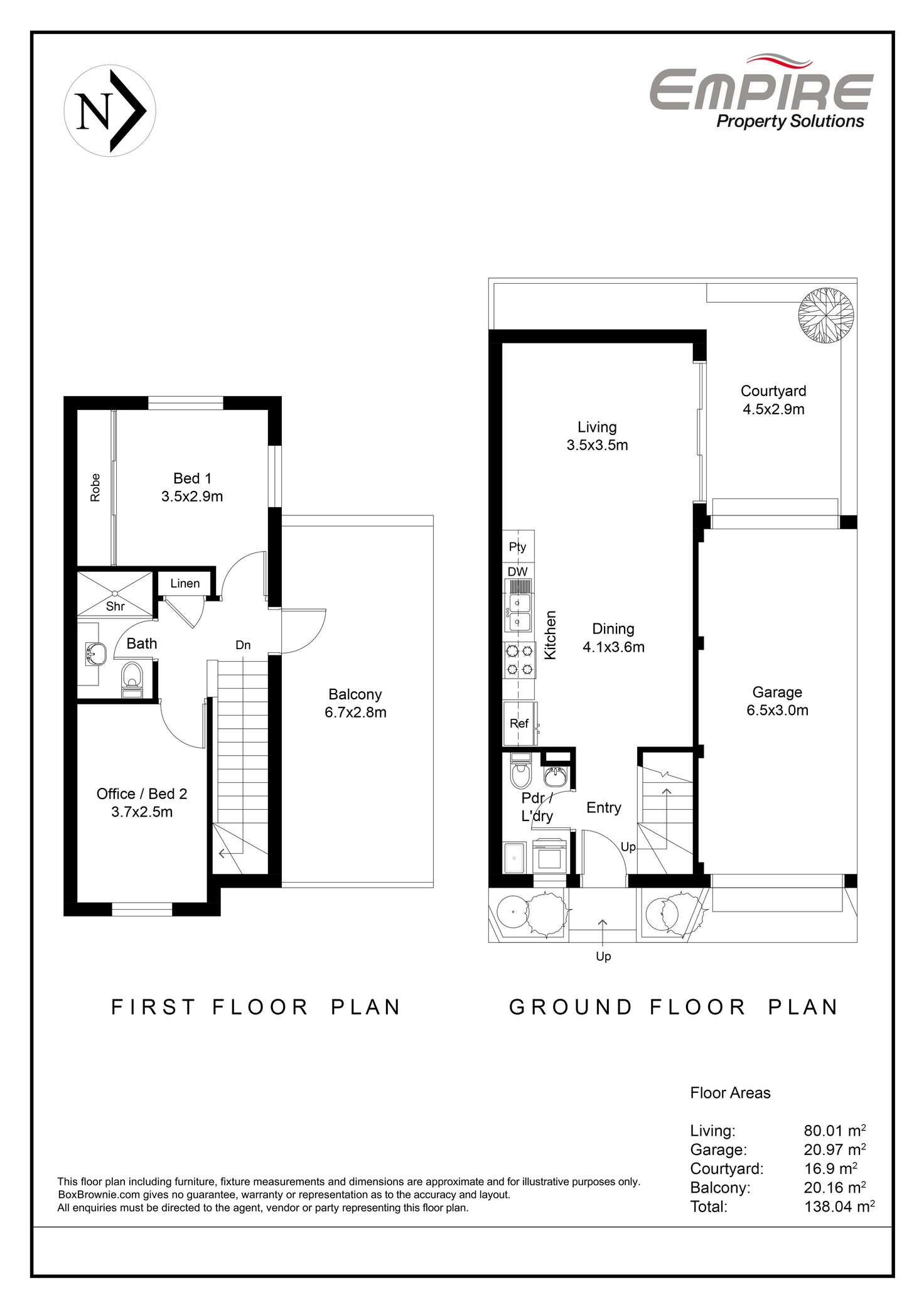 Floorplan of Homely townhouse listing, 4/197 Clontarf Road, Hamilton Hill WA 6163