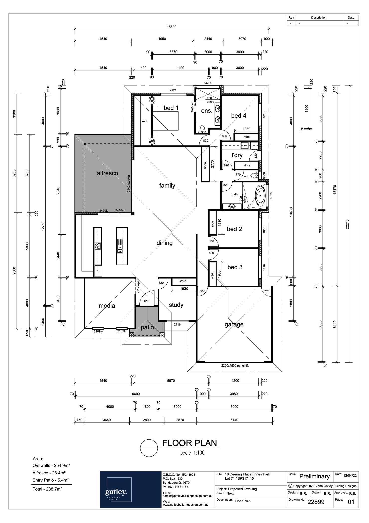 Floorplan of Homely house listing, 18 Deering Place, Innes Park QLD 4670