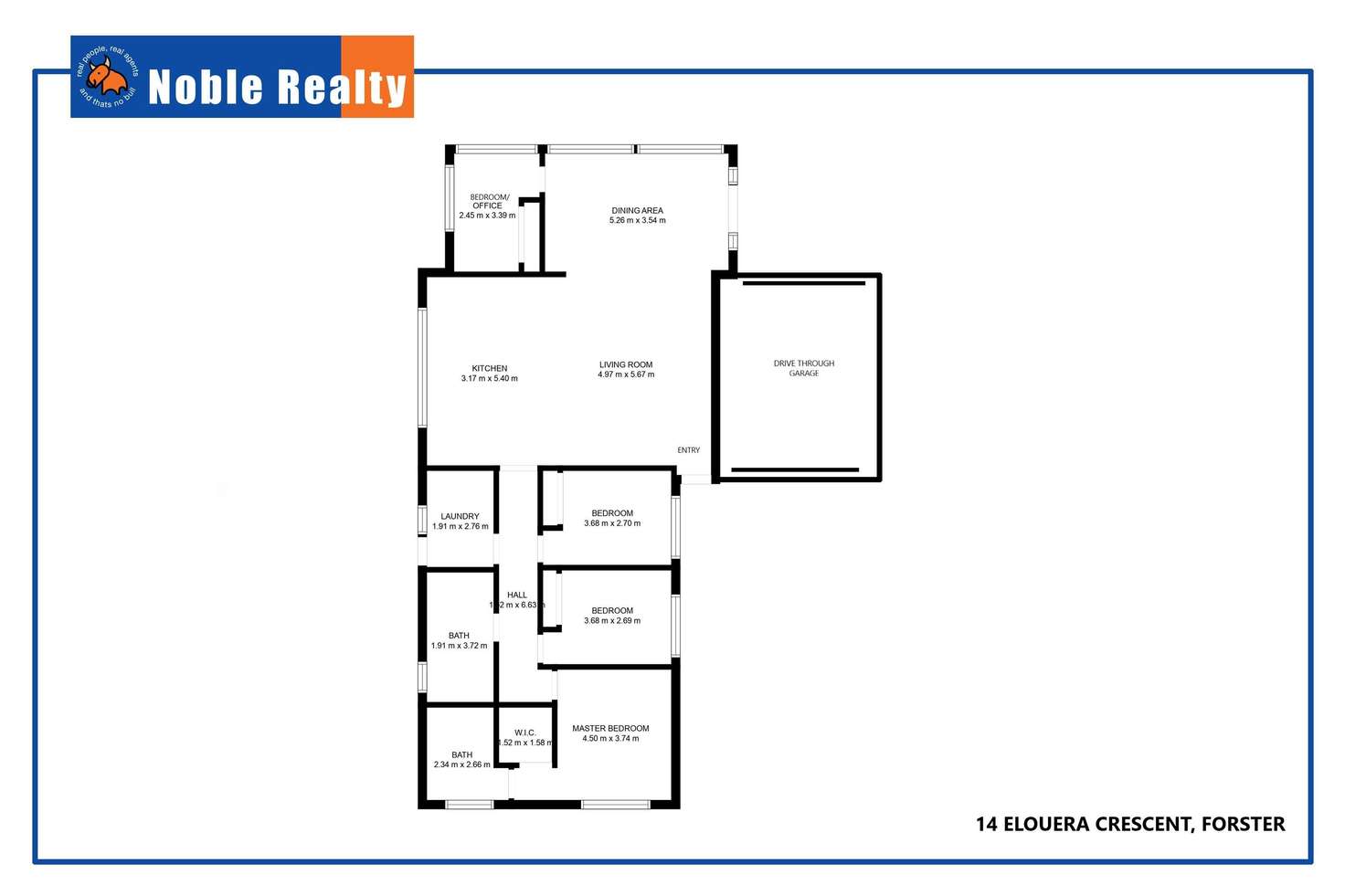 Floorplan of Homely house listing, 14 Elouera Crescent, Forster NSW 2428