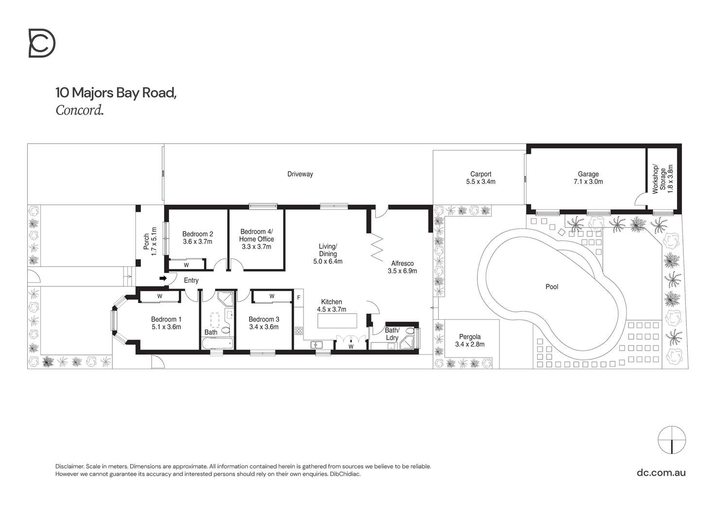 Floorplan of Homely house listing, 10 Majors Bay Road, Concord NSW 2137