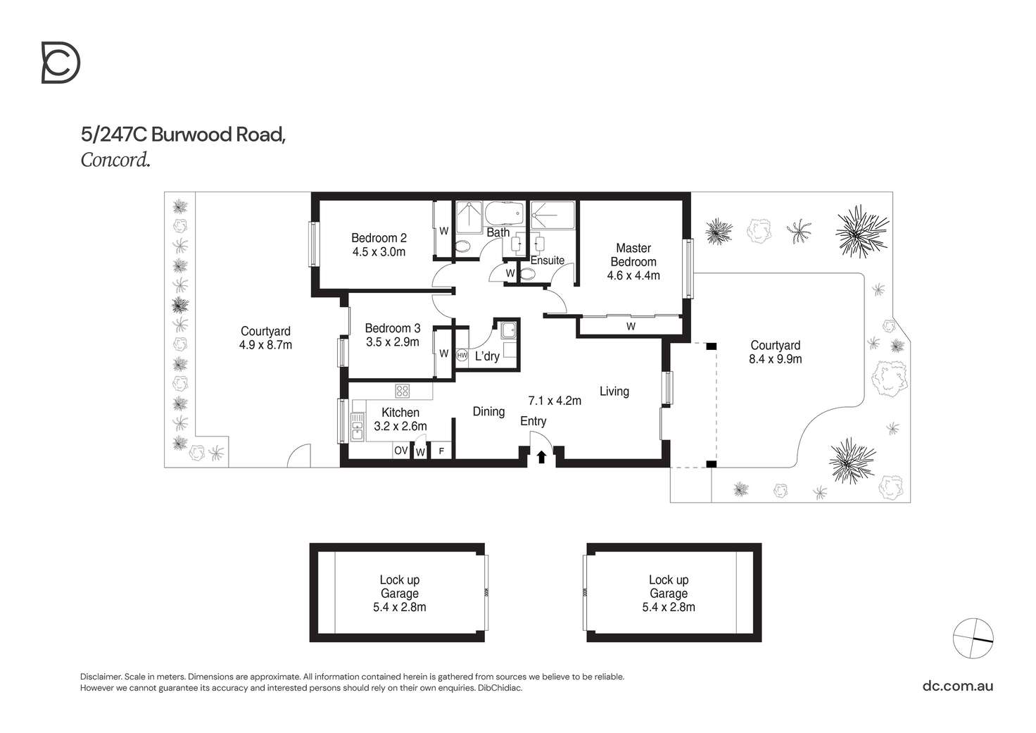 Floorplan of Homely apartment listing, 5/247C Burwood Road, Concord NSW 2137