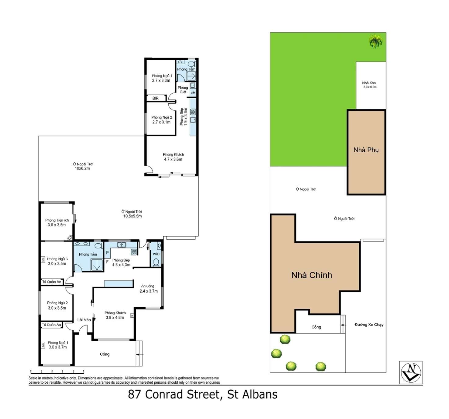 Floorplan of Homely house listing, 87 Conrad Street, St Albans VIC 3021