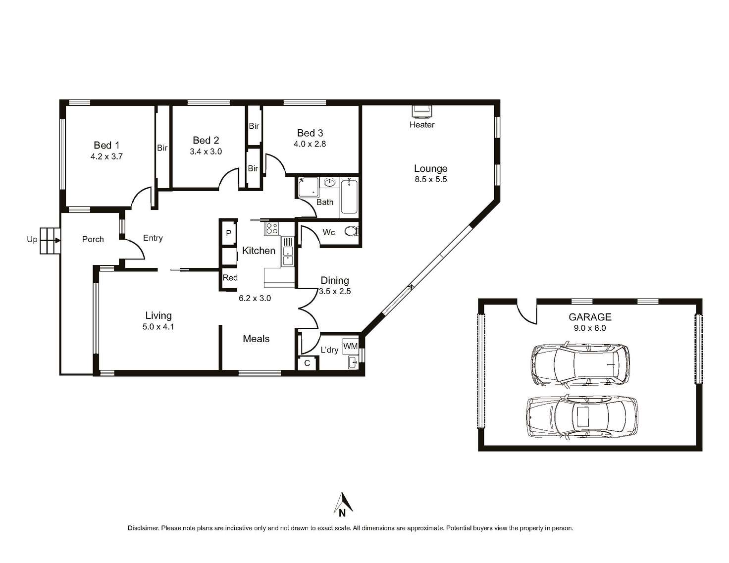 Floorplan of Homely house listing, 68 Gordon Street, Tullamarine VIC 3043