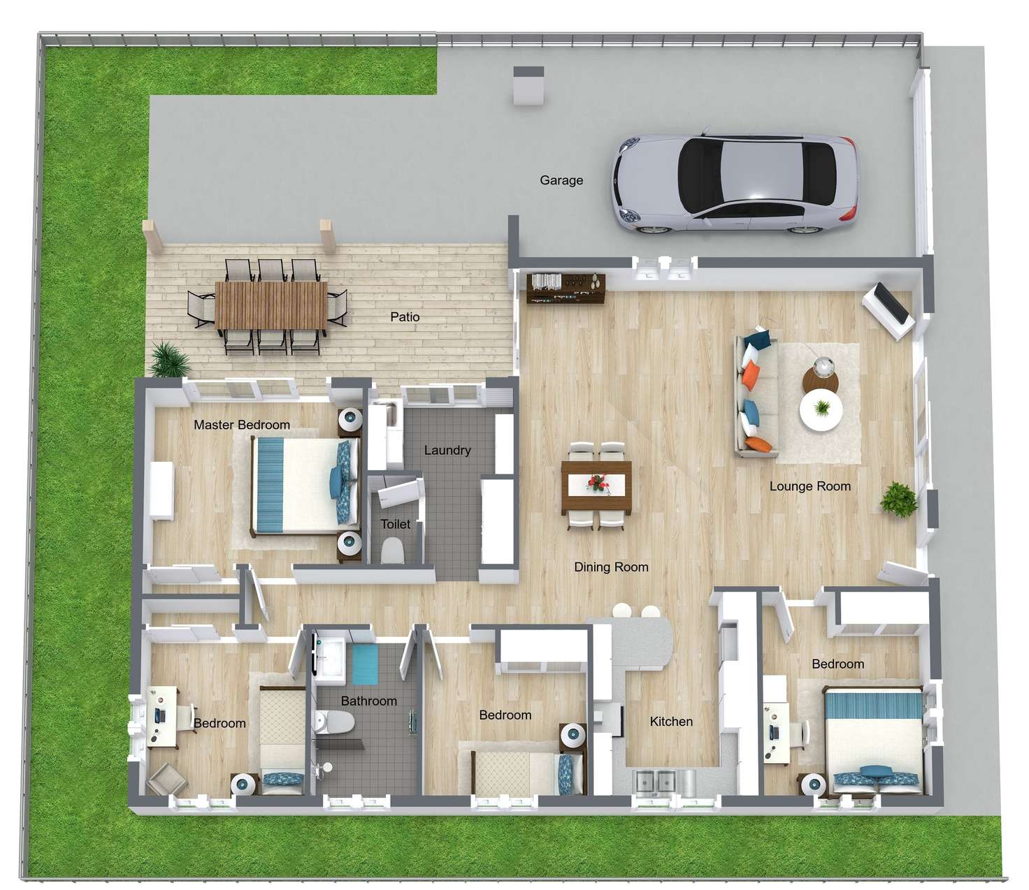 Floorplan of Homely house listing, 16 Queenscliff Close, Kewarra Beach QLD 4879