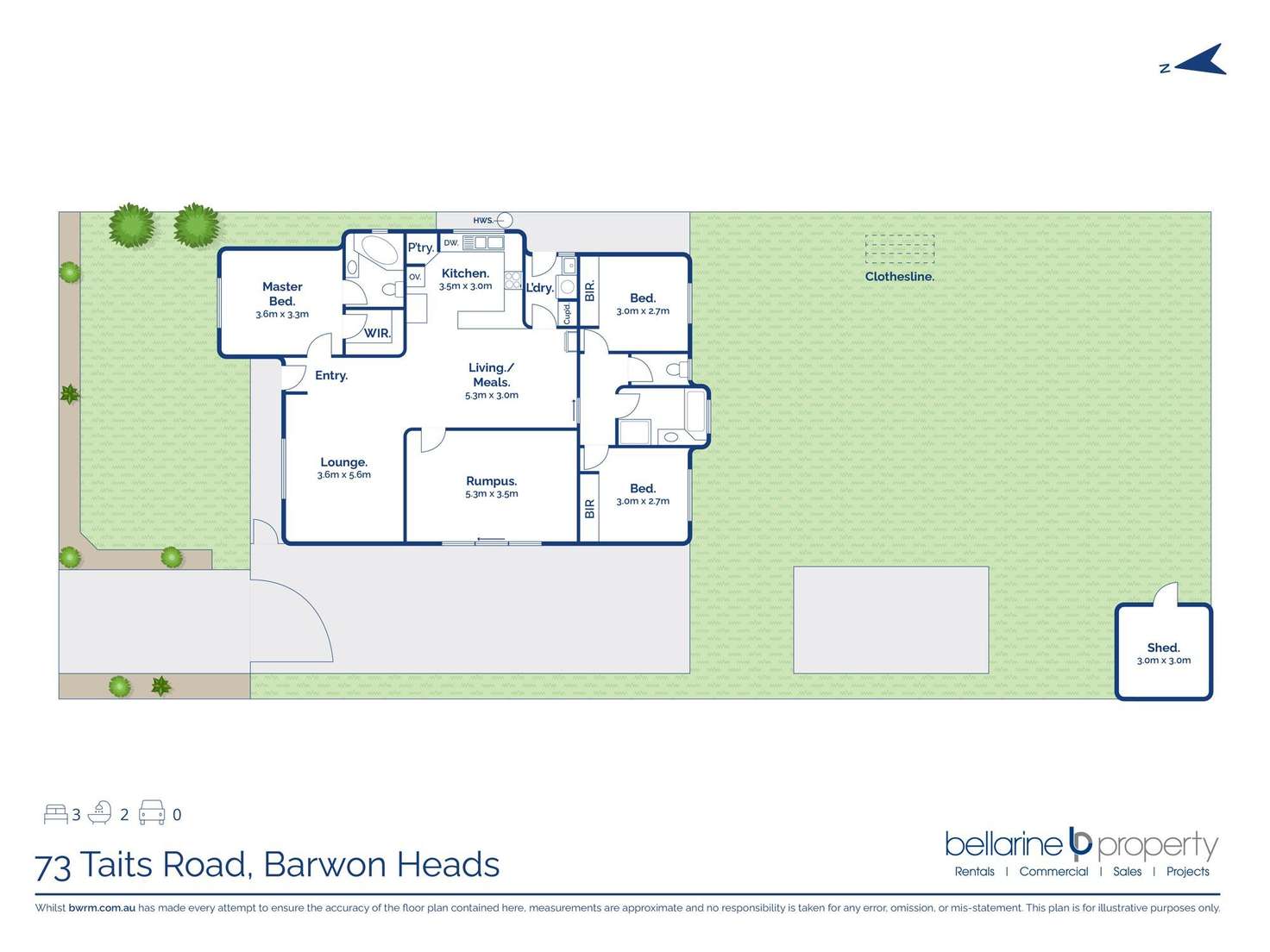 Floorplan of Homely house listing, 73 Taits Road, Barwon Heads VIC 3227
