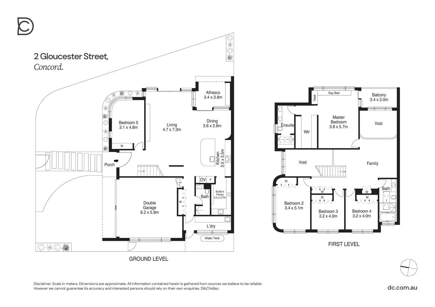Floorplan of Homely house listing, 2 Gloucester Street, Concord NSW 2137