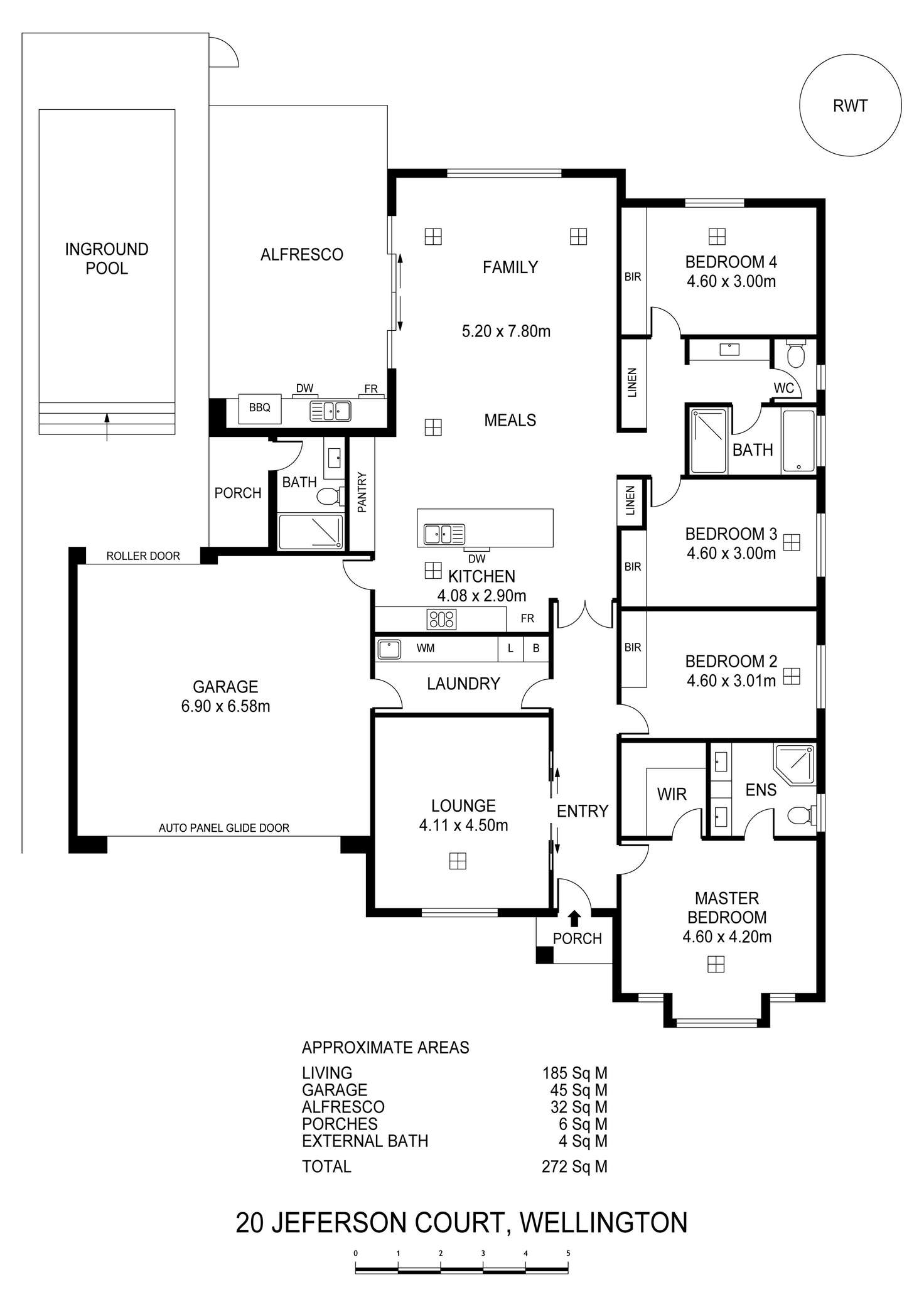 Floorplan of Homely house listing, 20 Jefferson Court, Wellington East SA 5259