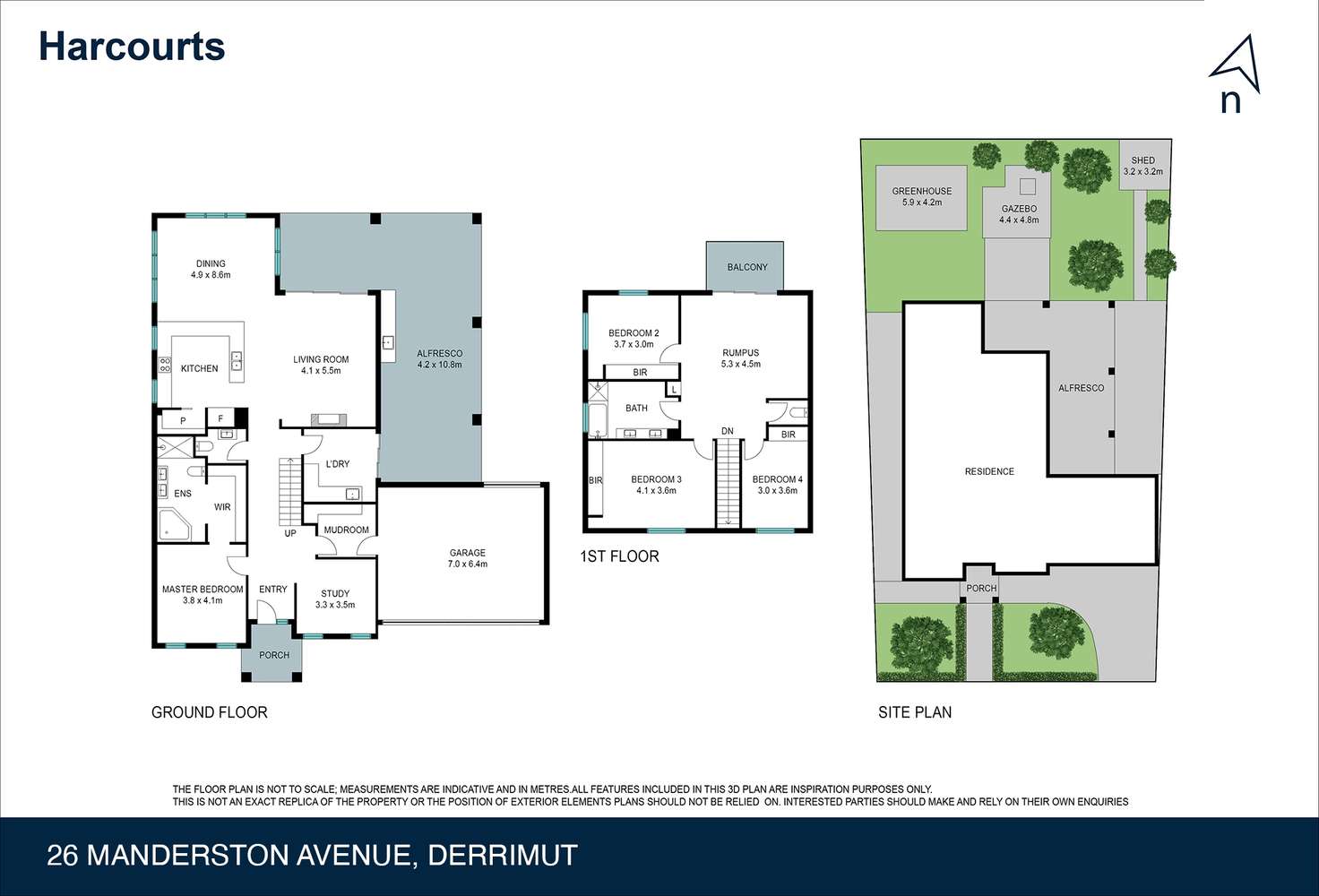 Floorplan of Homely house listing, 26 Manderston Avenue, Derrimut VIC 3026