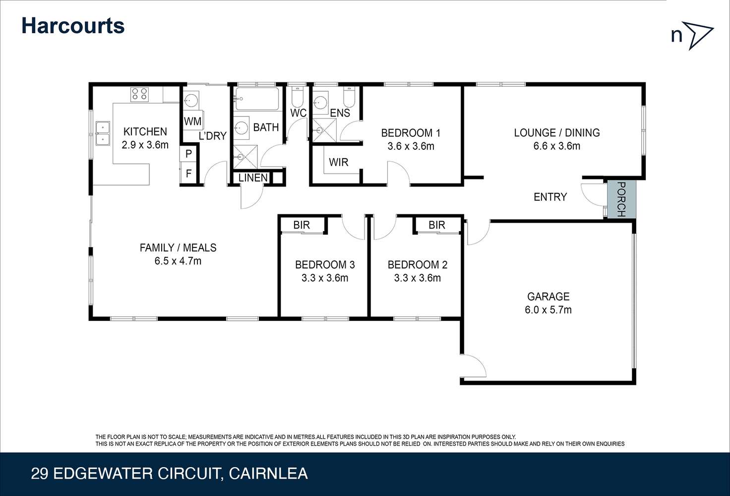 Floorplan of Homely house listing, 29 Edgewater Circuit, Cairnlea VIC 3023