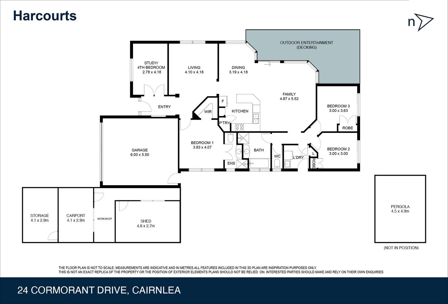 Floorplan of Homely house listing, 24 Cormorant Drive, Cairnlea VIC 3023