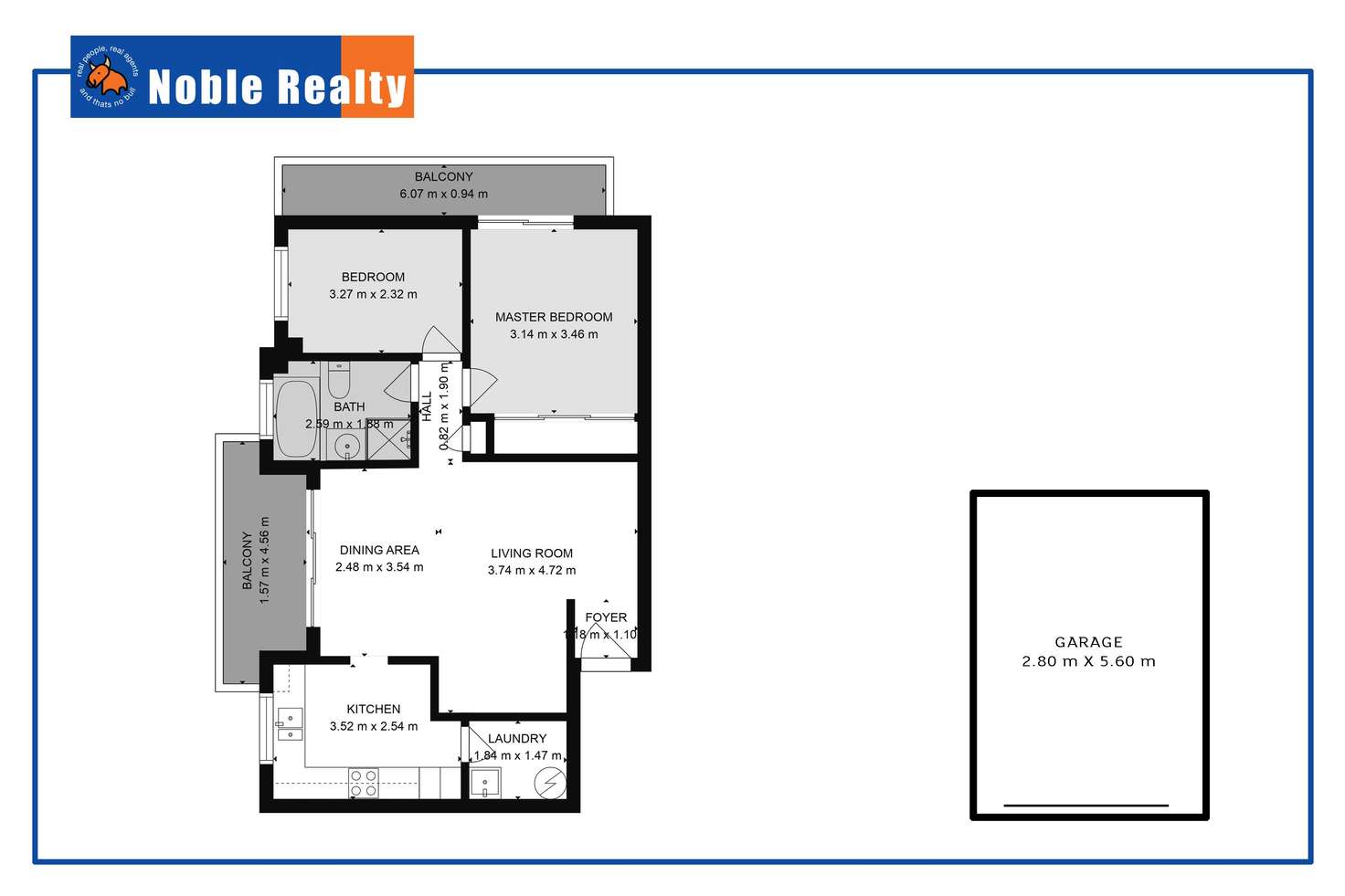 Floorplan of Homely unit listing, 12/94-96 Little Street, Forster NSW 2428