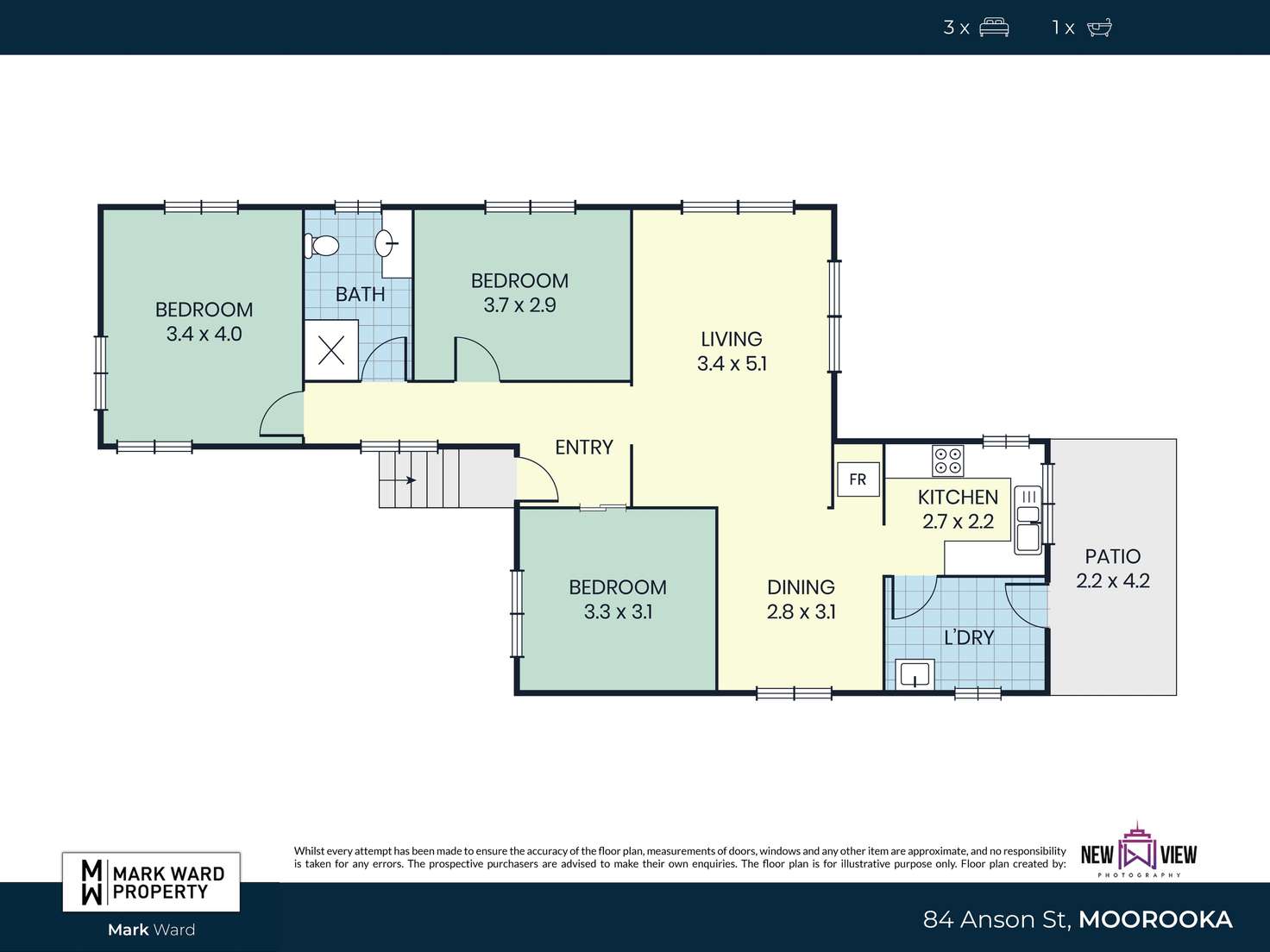 Floorplan of Homely house listing, 84 Anson Street, Moorooka QLD 4105
