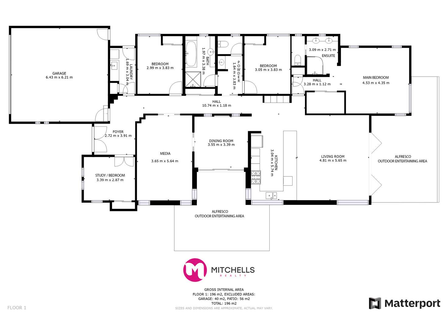Floorplan of Homely house listing, 28 Park Street, Urangan QLD 4655