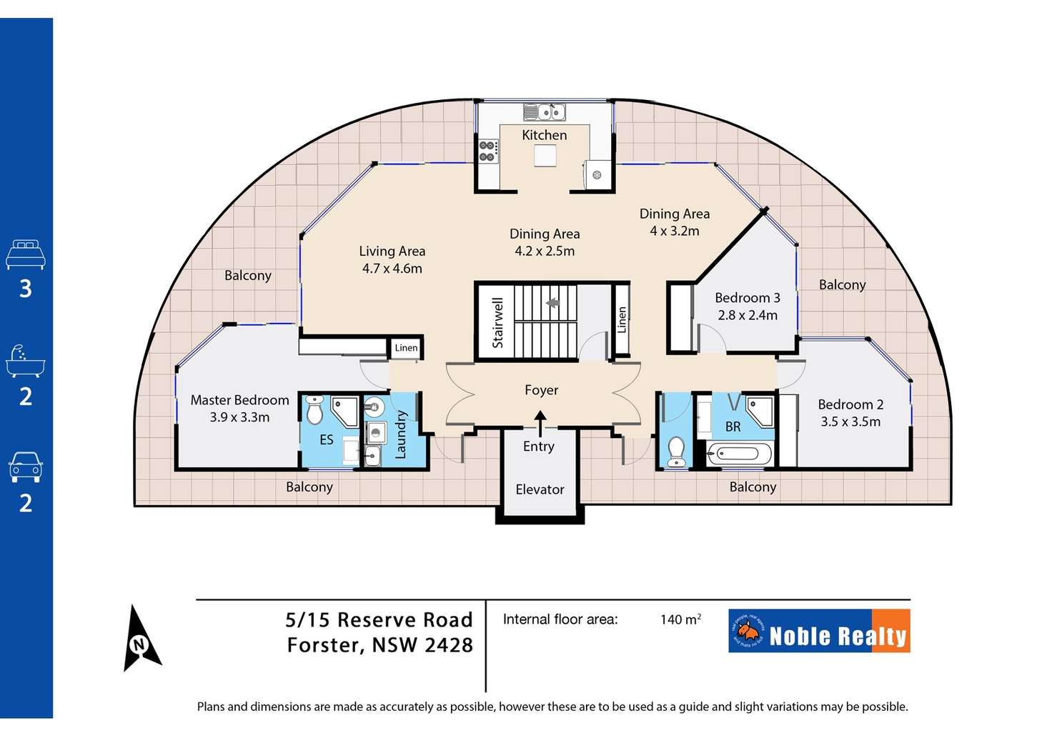 Floorplan of Homely unit listing, 5/15 Reserve Road Parkside Marina, Forster NSW 2428