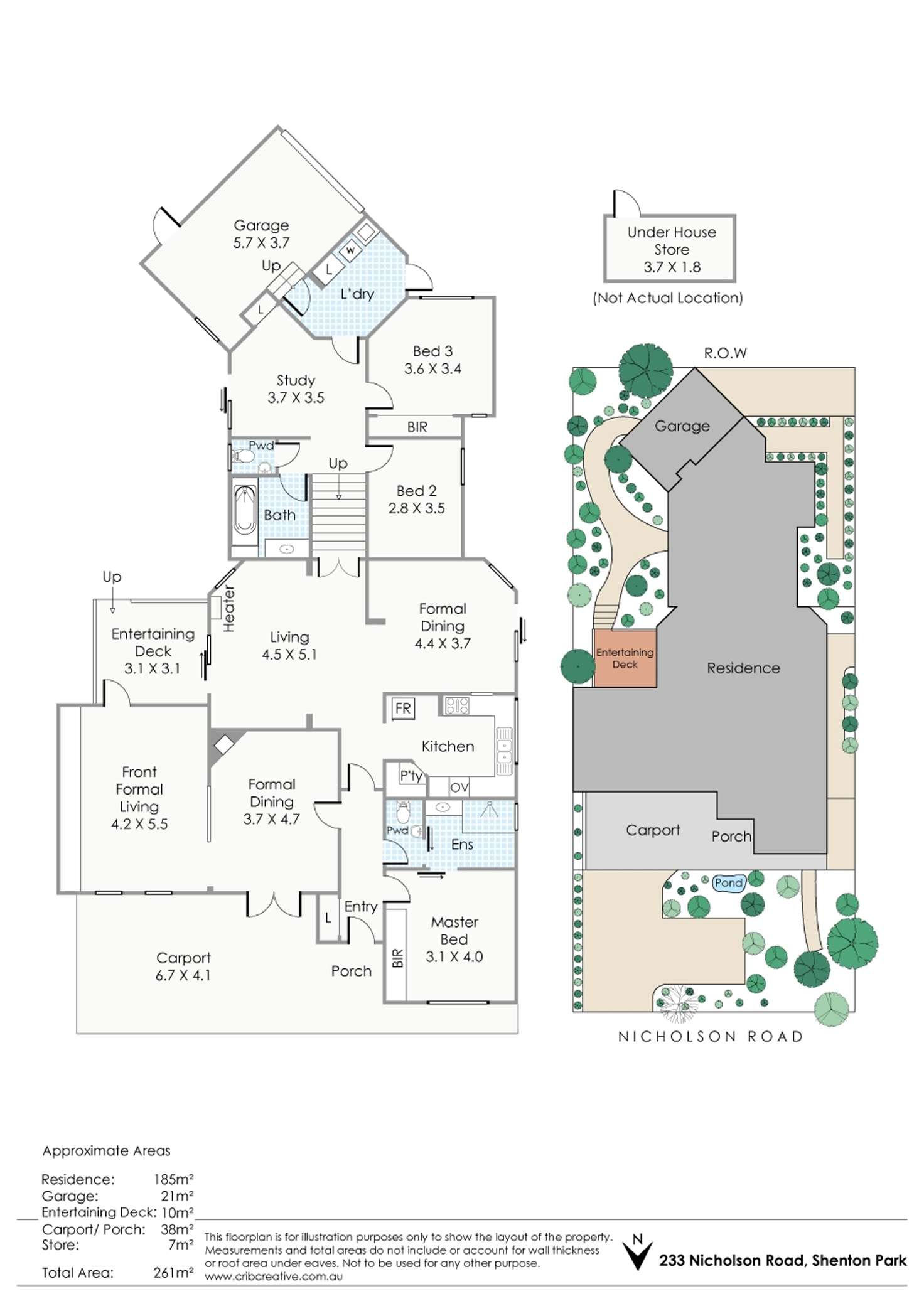 Floorplan of Homely house listing, 233 Nicholson Road, Shenton Park WA 6008