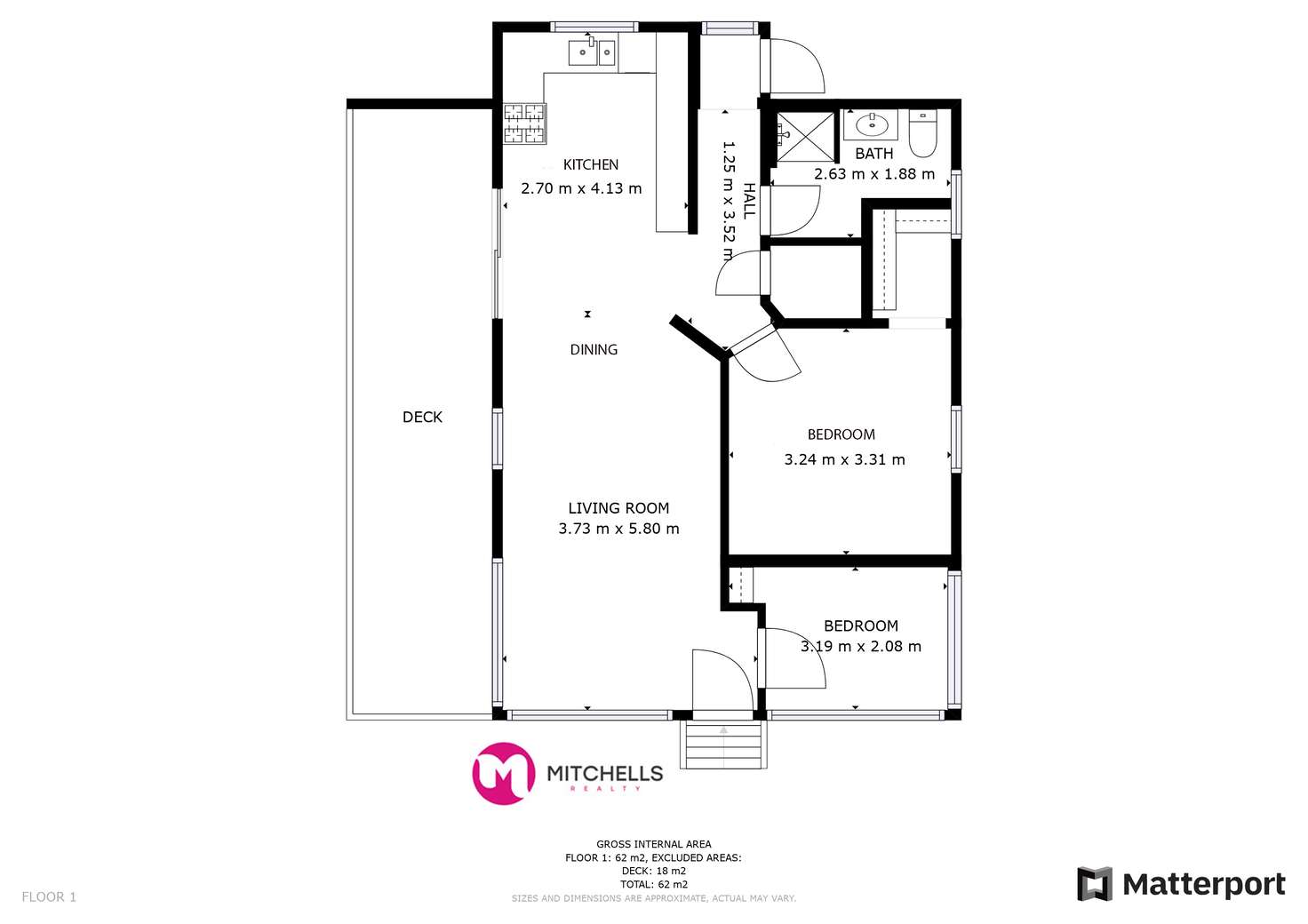 Floorplan of Homely house listing, 21 McKean Road, Scarness QLD 4655