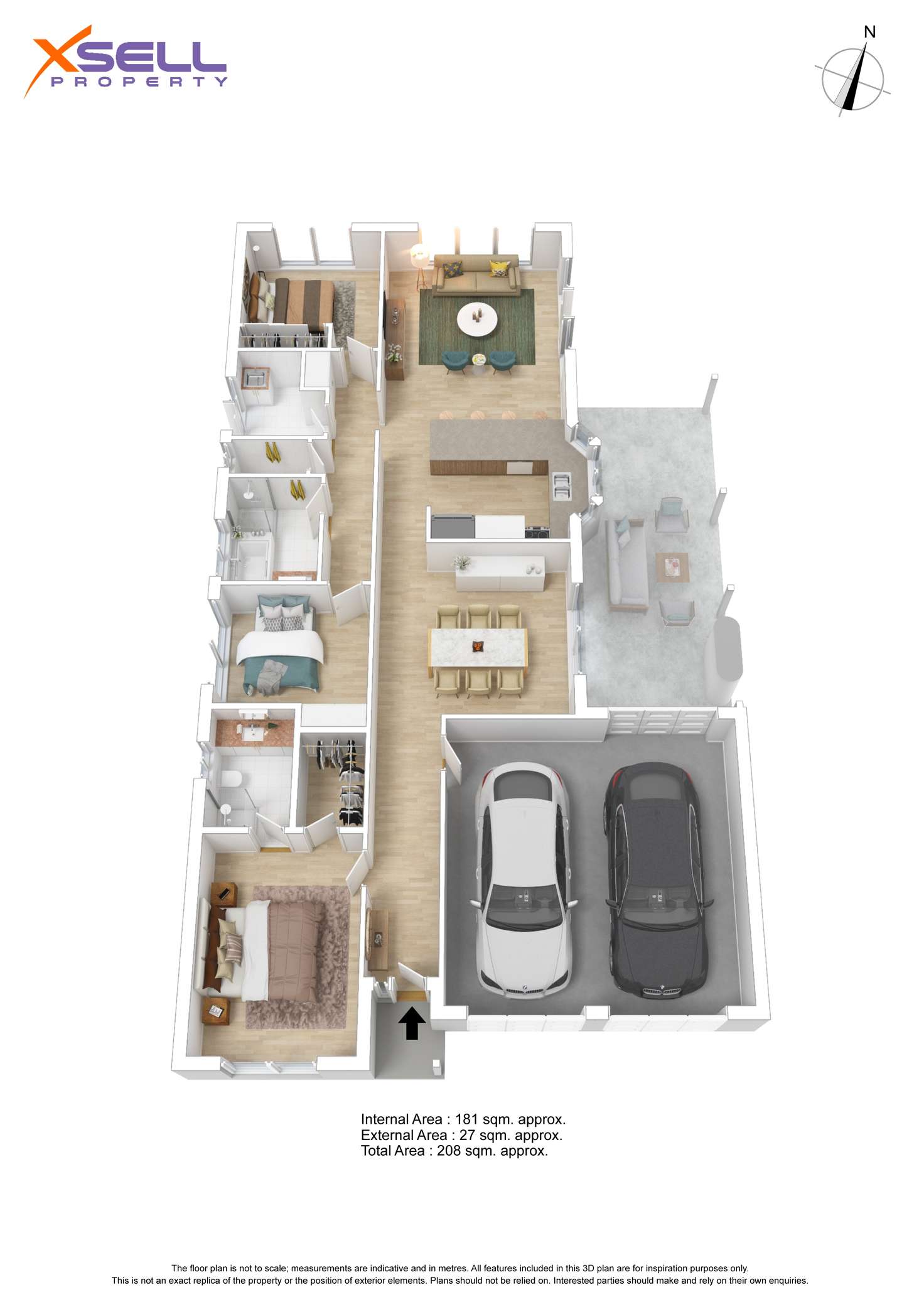 Floorplan of Homely house listing, 19B Drysdale Crescent, Campbelltown SA 5074