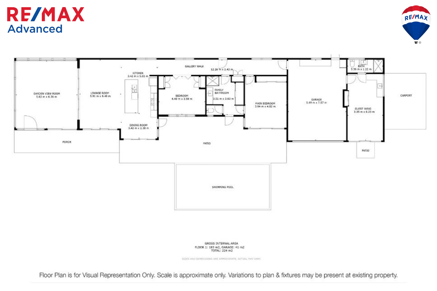Floorplan of Homely house listing, 48 White Patch Esplanade, White Patch QLD 4507