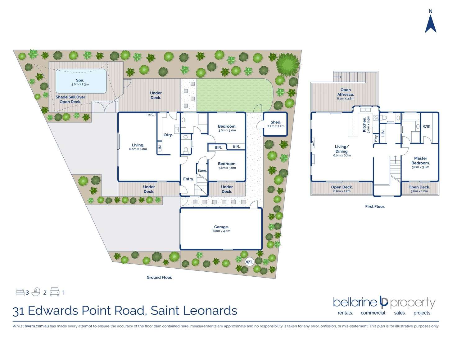 Floorplan of Homely house listing, 31 Edwards Point Road, St Leonards VIC 3223