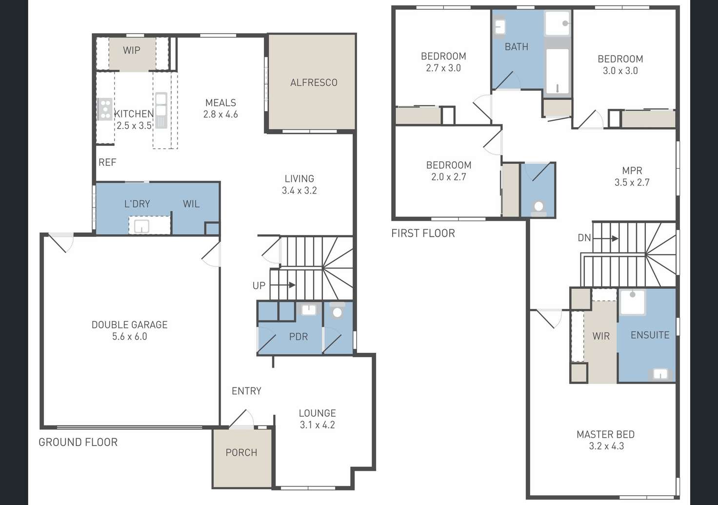 Floorplan of Homely house listing, 72 Smile Crescent, Wyndham Vale VIC 3024