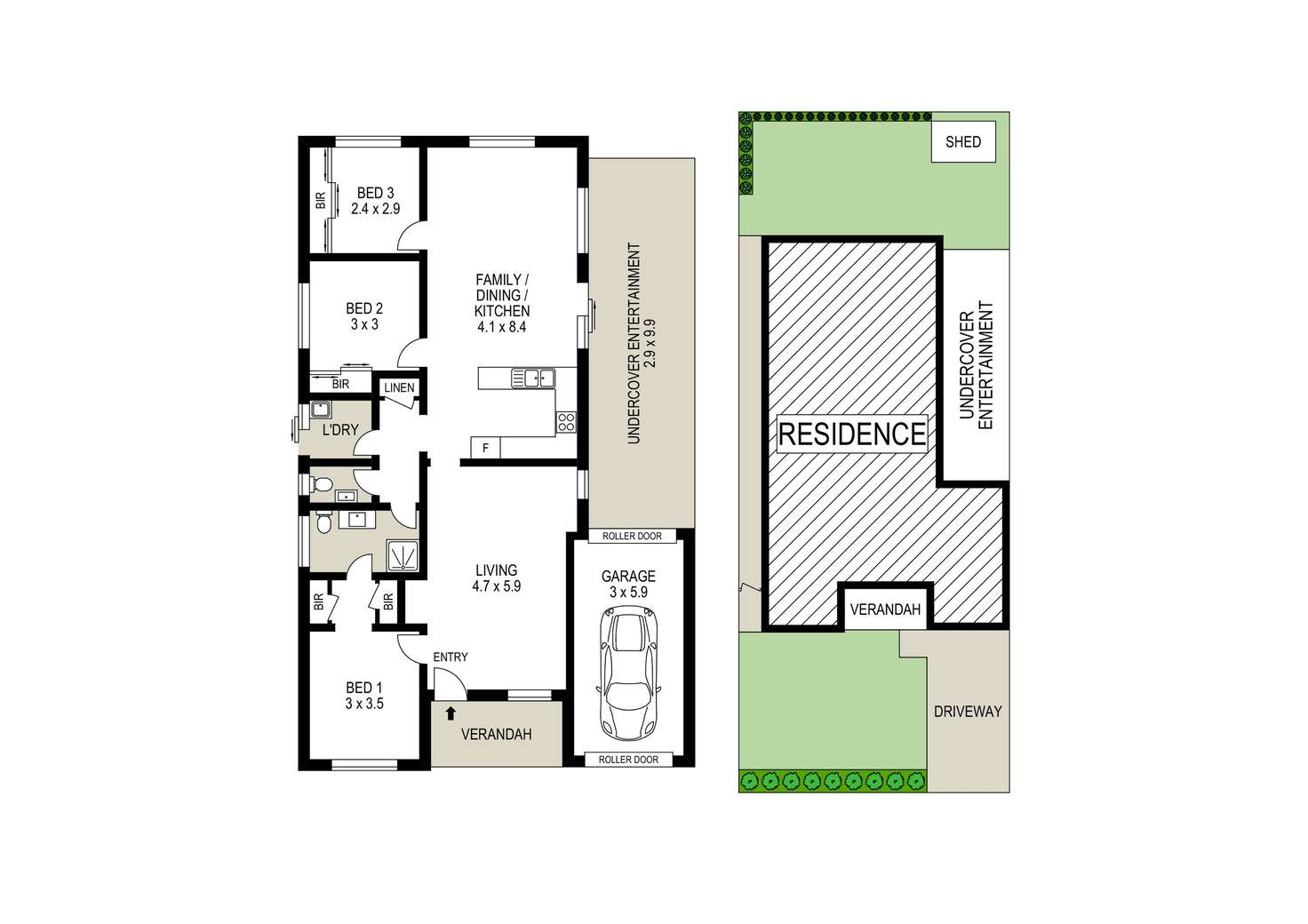 Floorplan of Homely house listing, 41 Canyon Drive, Stanhope Gardens NSW 2768