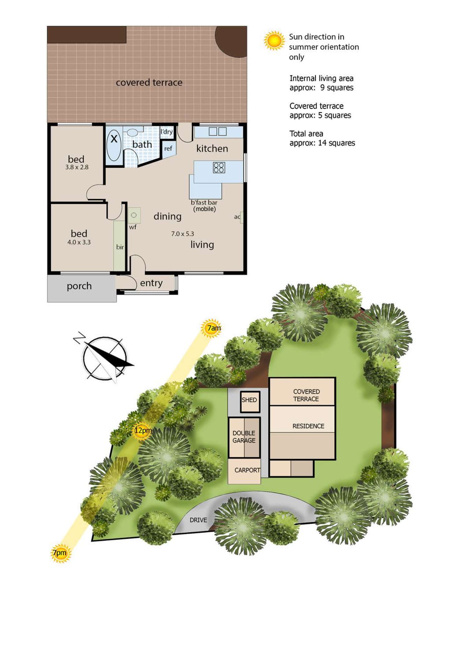 Floorplan of Homely house listing, 4 Cannons Creek Road, Cannons Creek VIC 3977
