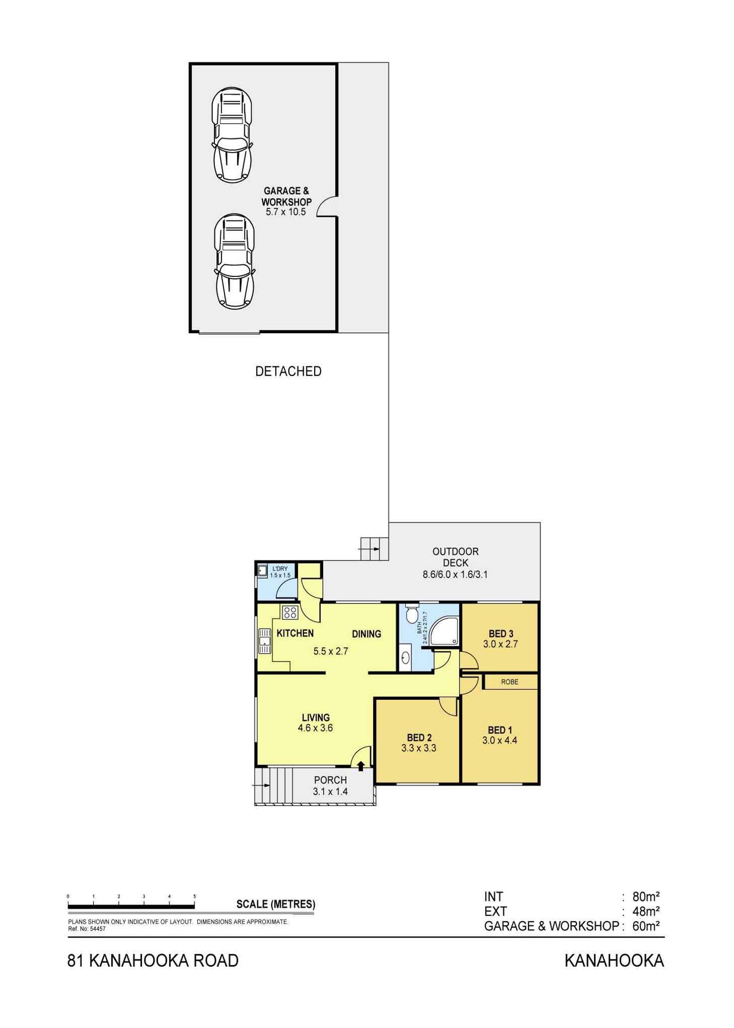 Floorplan of Homely house listing, 81 Kanahooka Road, Kanahooka NSW 2530