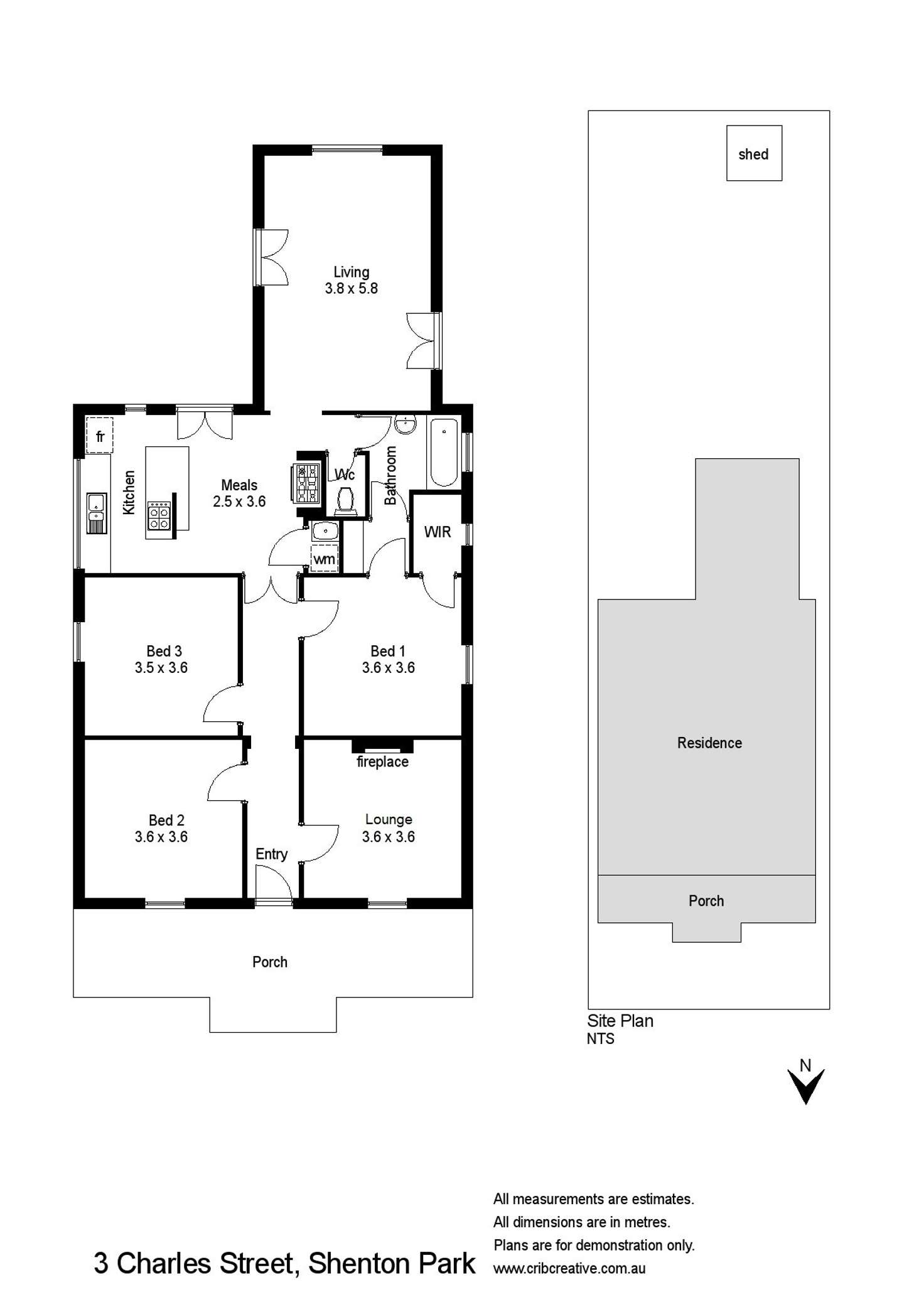 Floorplan of Homely house listing, 3 Charles Street, Shenton Park WA 6008