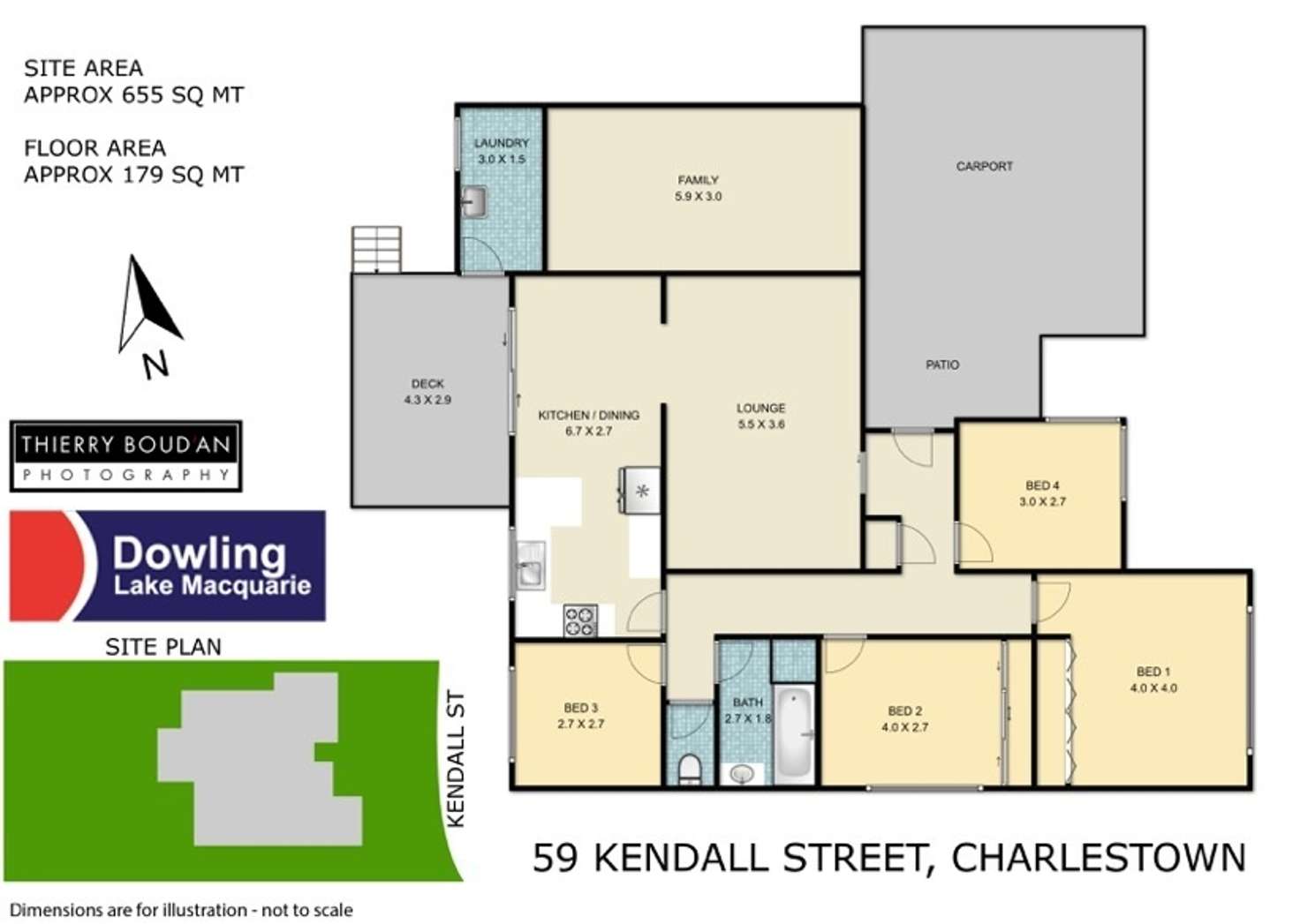 Floorplan of Homely house listing, 59 Kendall Street, Charlestown NSW 2290