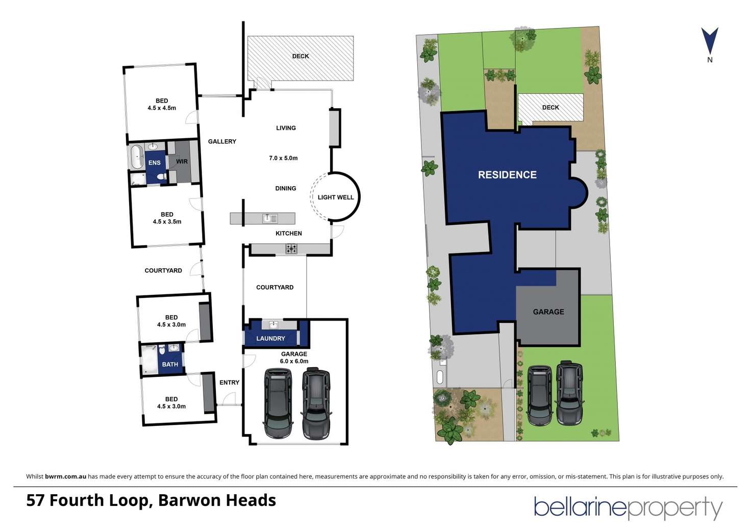 Floorplan of Homely house listing, 57 Fourth Loop, Barwon Heads VIC 3227