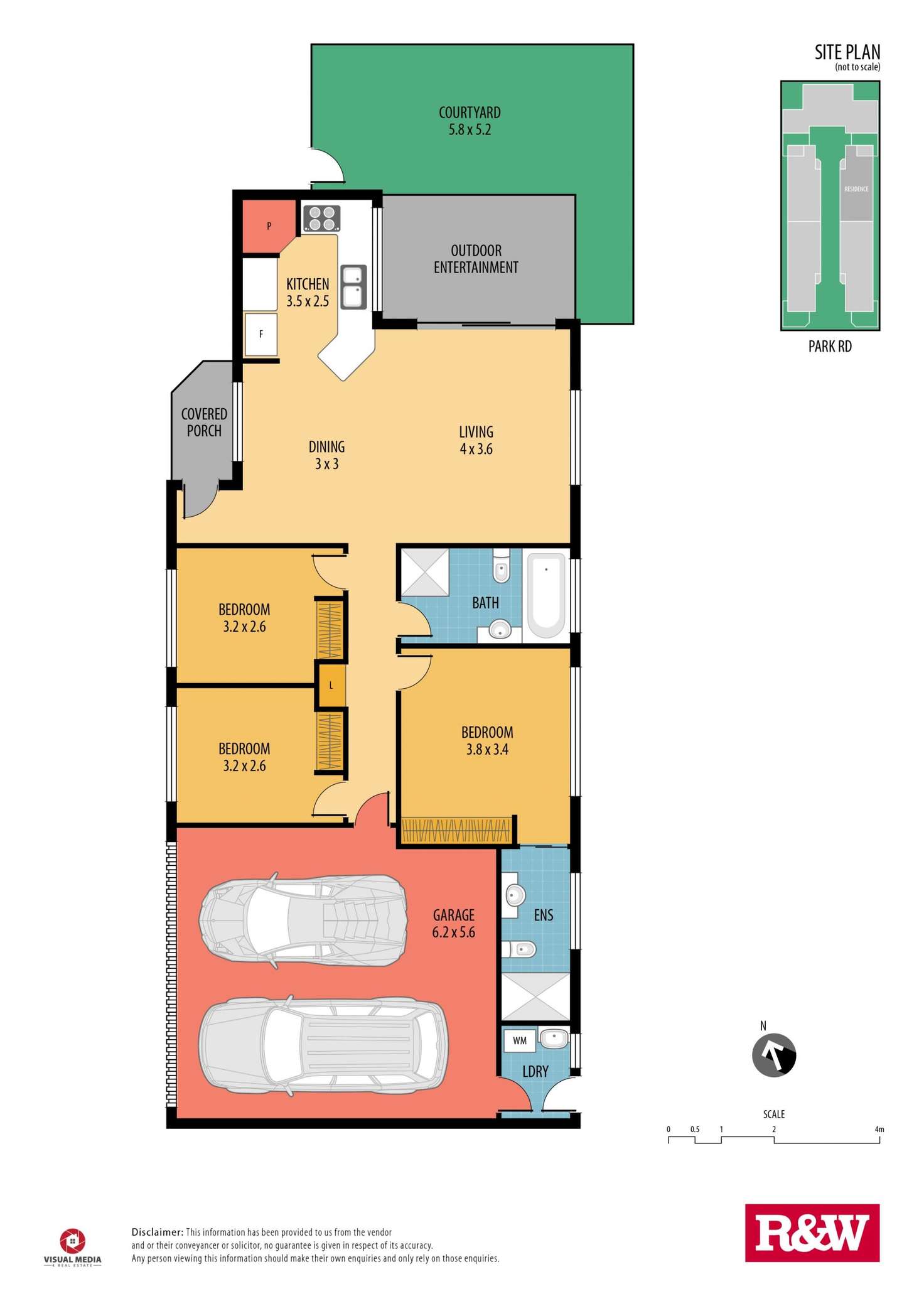 Floorplan of Homely villa listing, 2/9-11 Park Road, Woy Woy NSW 2256