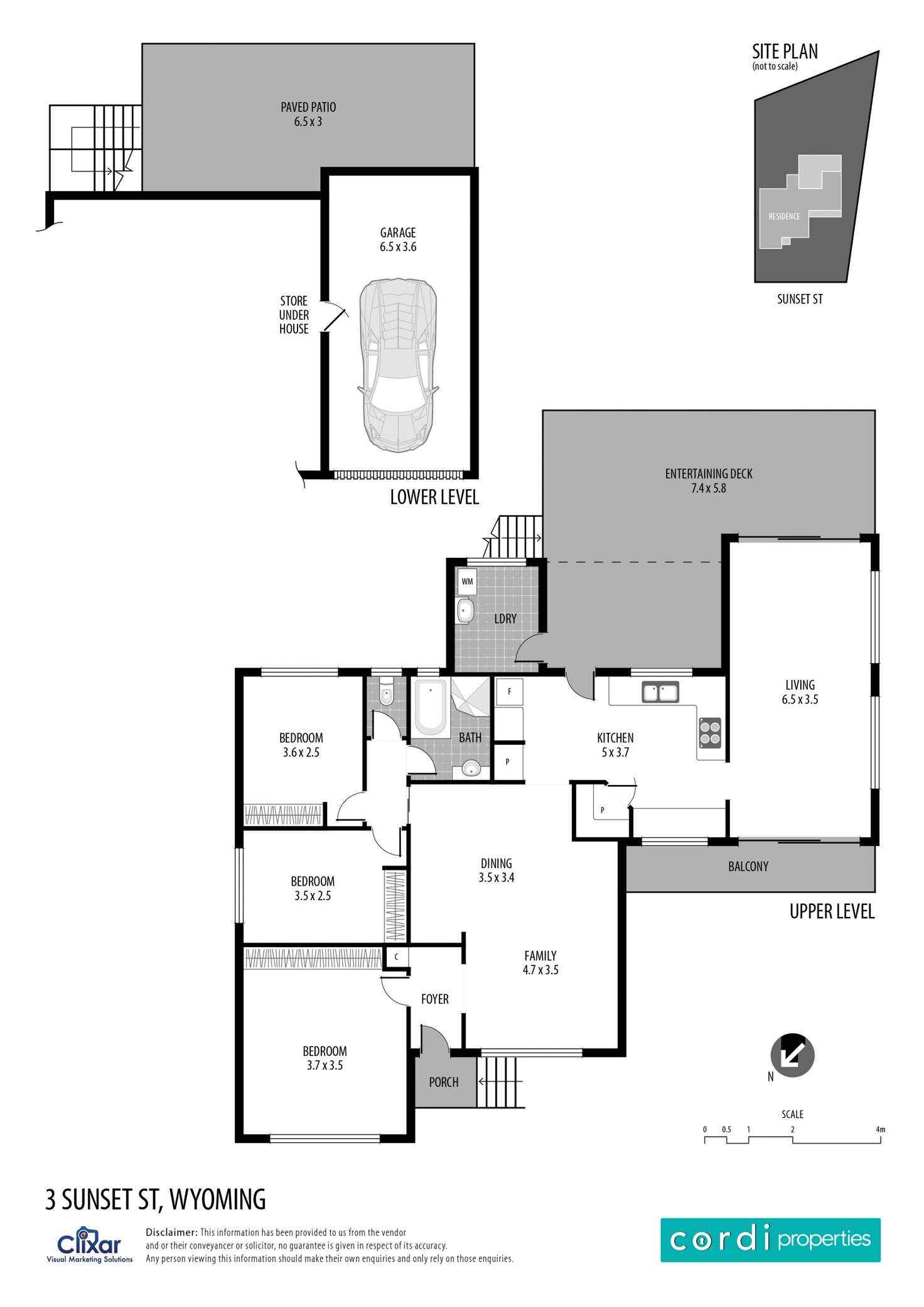 Floorplan of Homely house listing, 3 Sunset Street, Wyoming NSW 2250