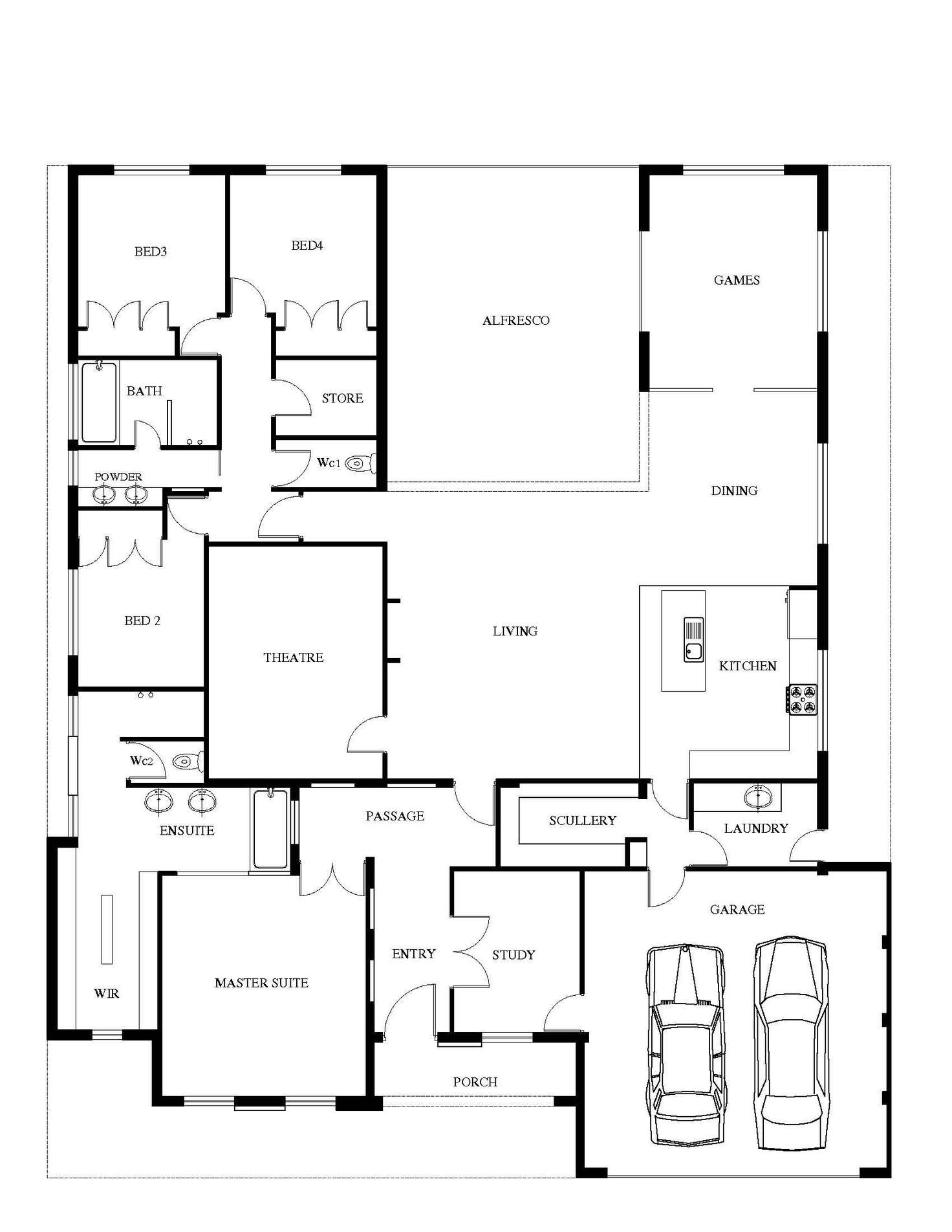 Floorplan of Homely house listing, 22 Bentall Way, The Vines WA 6069