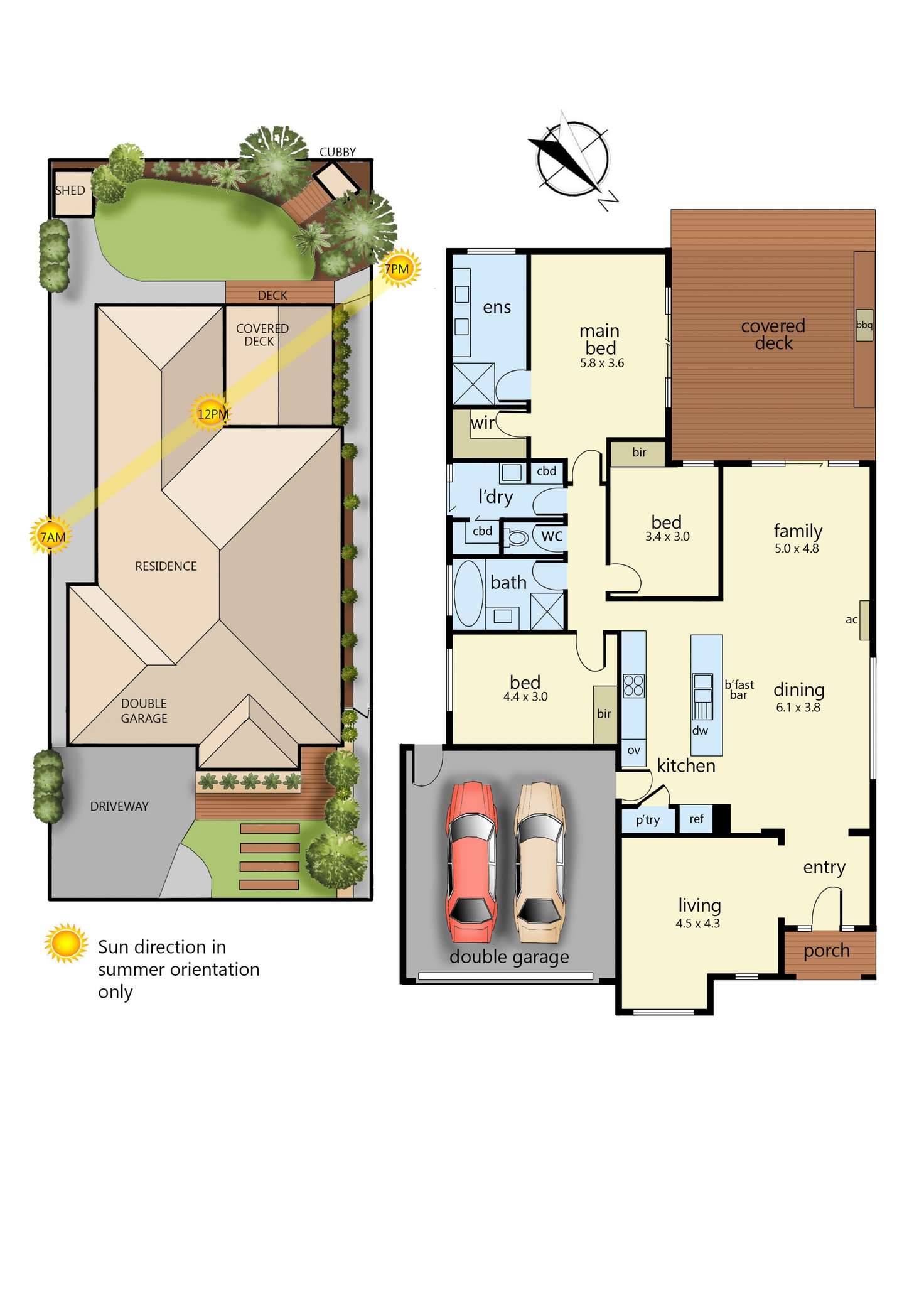 Floorplan of Homely house listing, 9 Towbeet way, Botanic Ridge VIC 3977