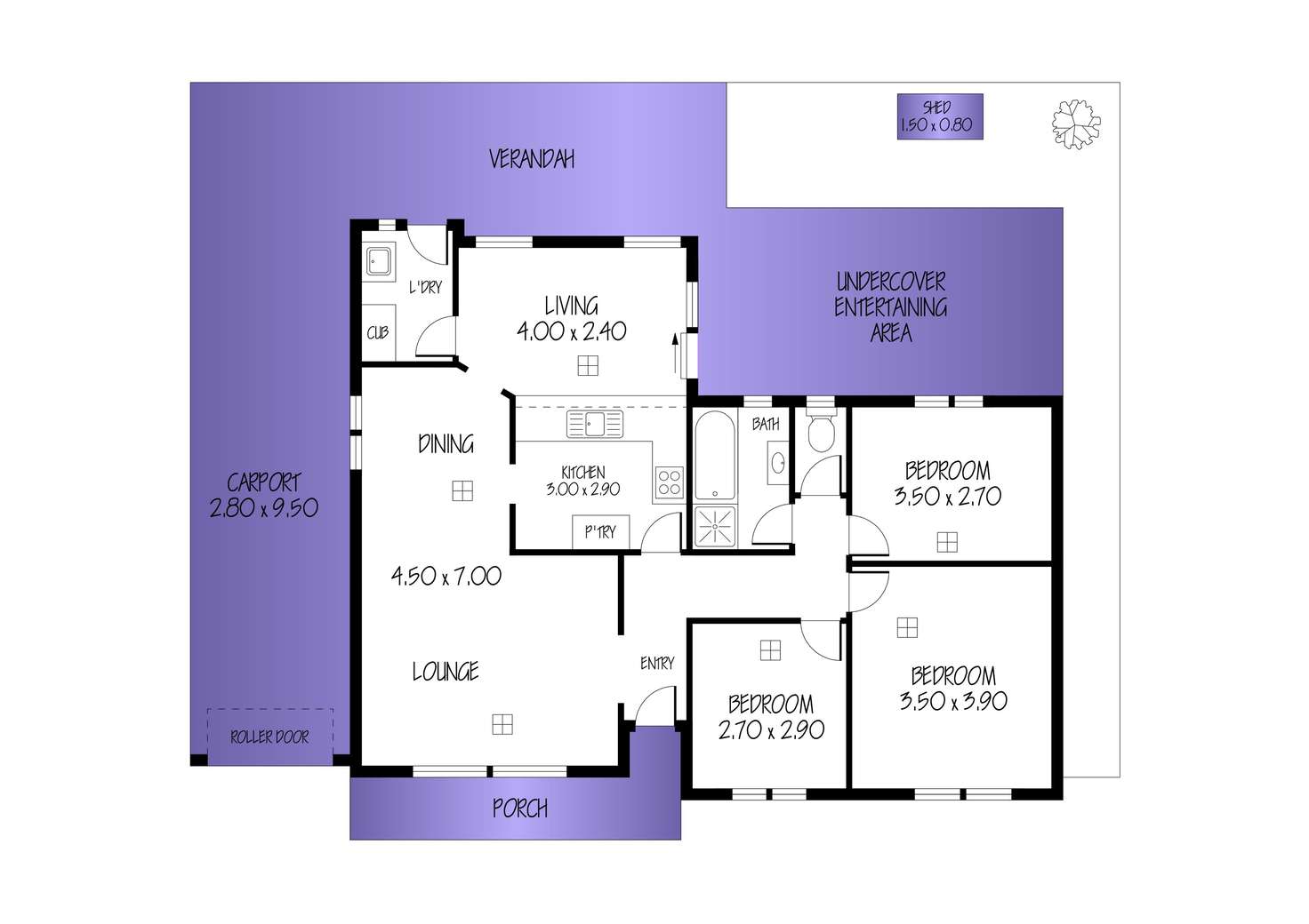 Floorplan of Homely house listing, 10 Adelaide Terrace, St Marys SA 5042