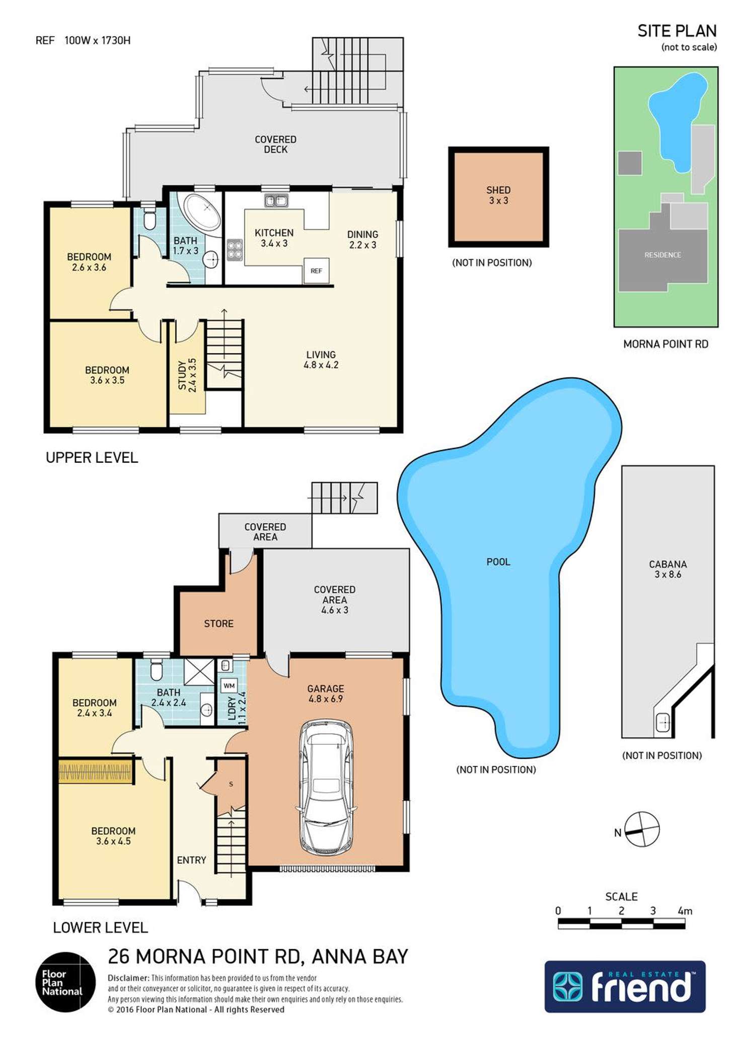Floorplan of Homely house listing, 26 Morna Point Road, Anna Bay NSW 2316