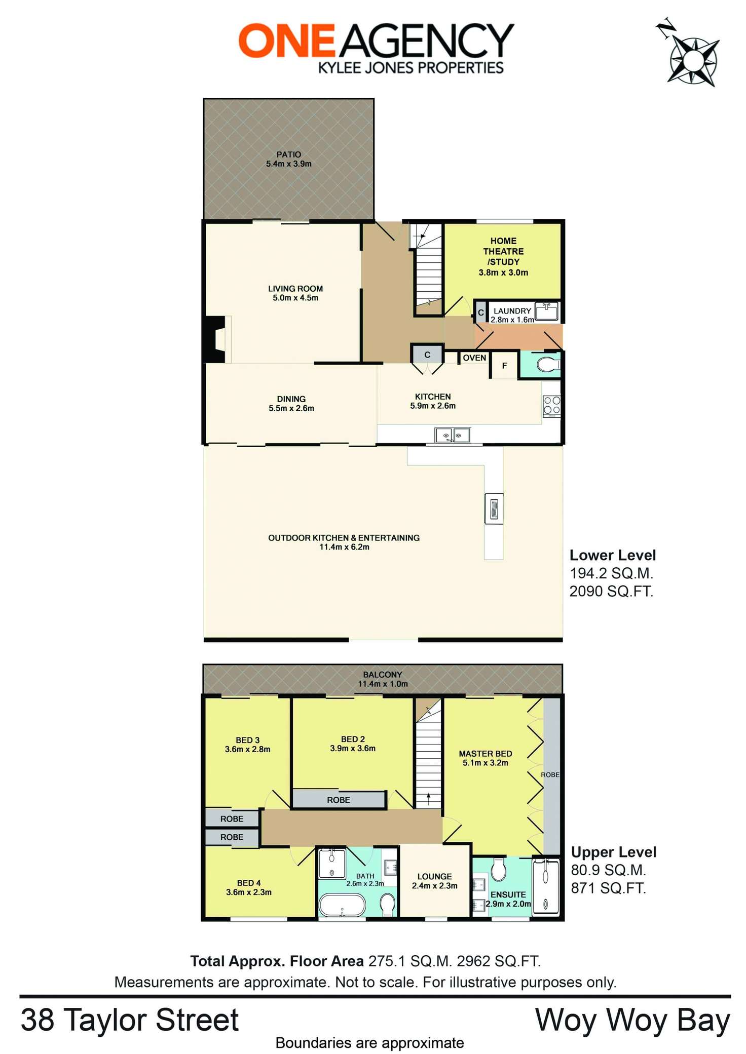 Floorplan of Homely house listing, 38 Taylor Street, Woy Woy Bay NSW 2256