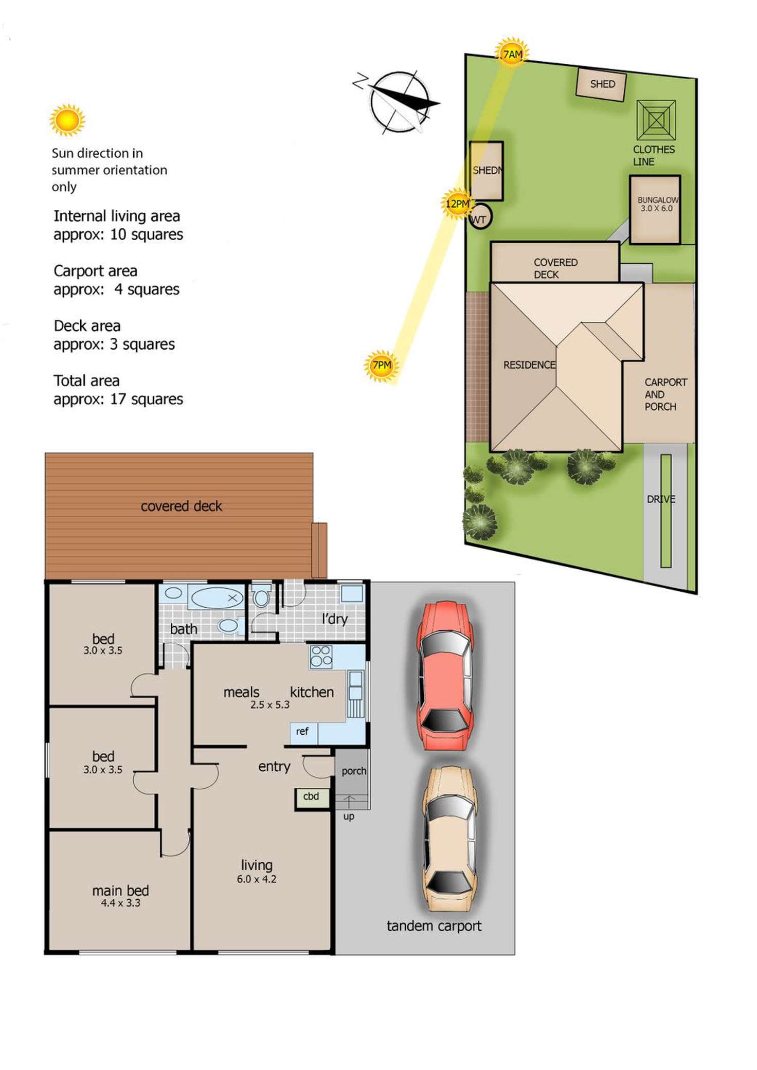 Floorplan of Homely house listing, 13 Hoya Crescent, Frankston North VIC 3200