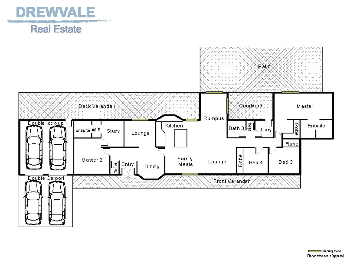 Floorplan of Homely acreageSemiRural listing, 28 Crannock Court, Forestdale QLD 4118